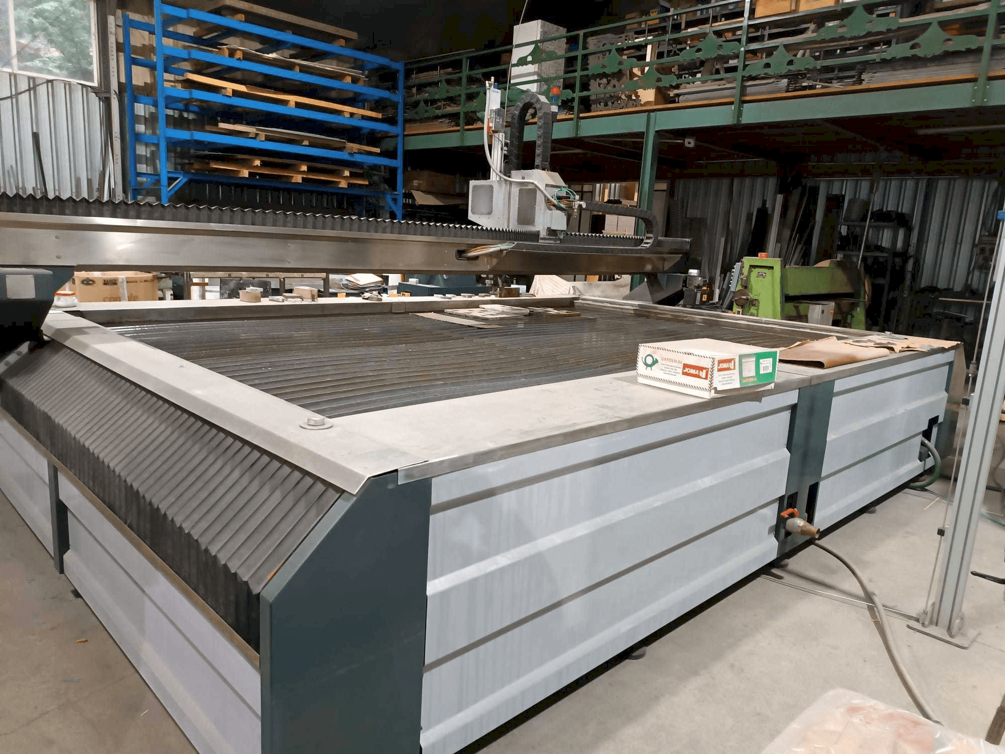 Front view of SOITAAB Waterjet IP-20 machine