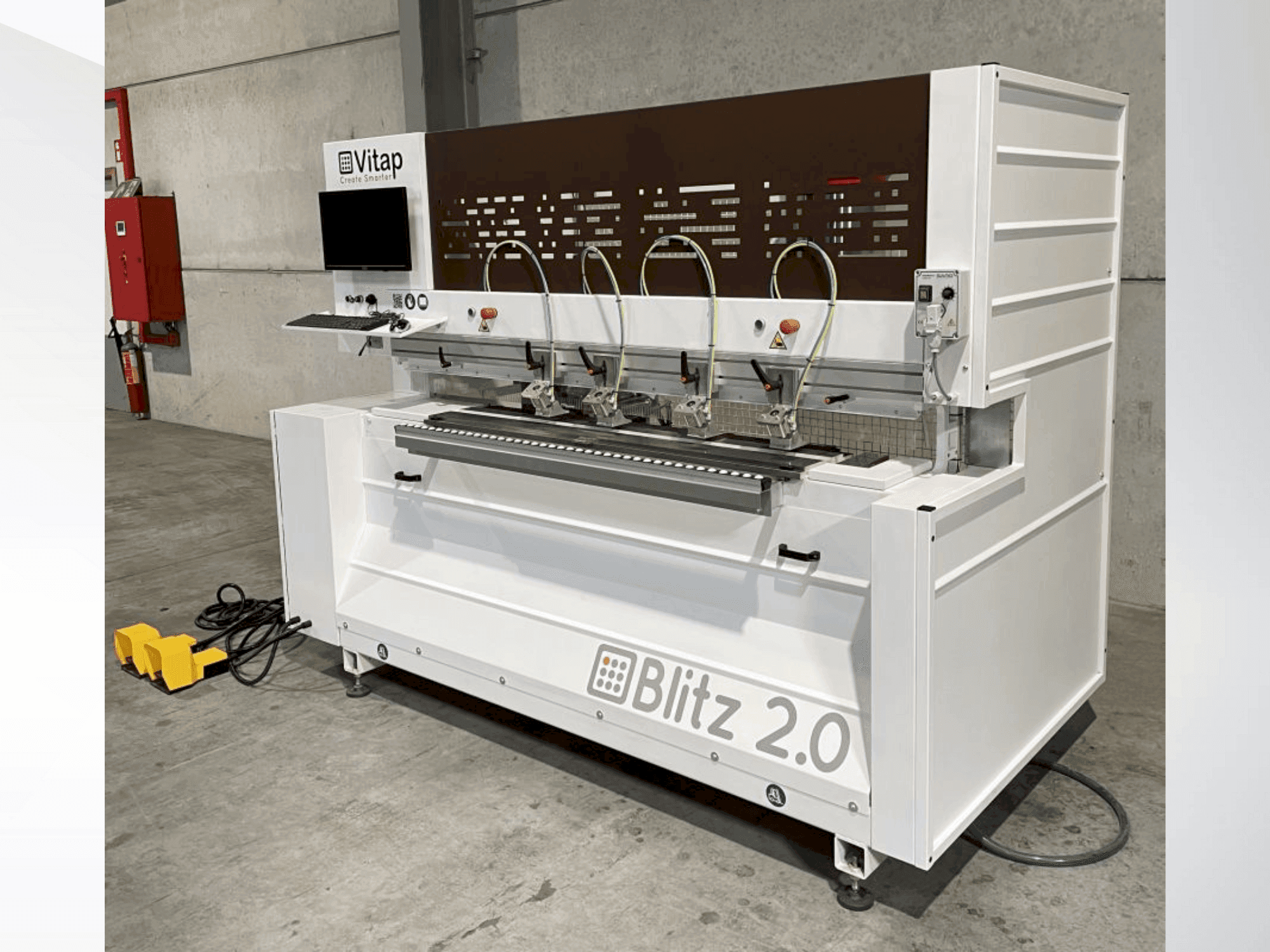 Front view of VITAP BLITZ 2.0 machine