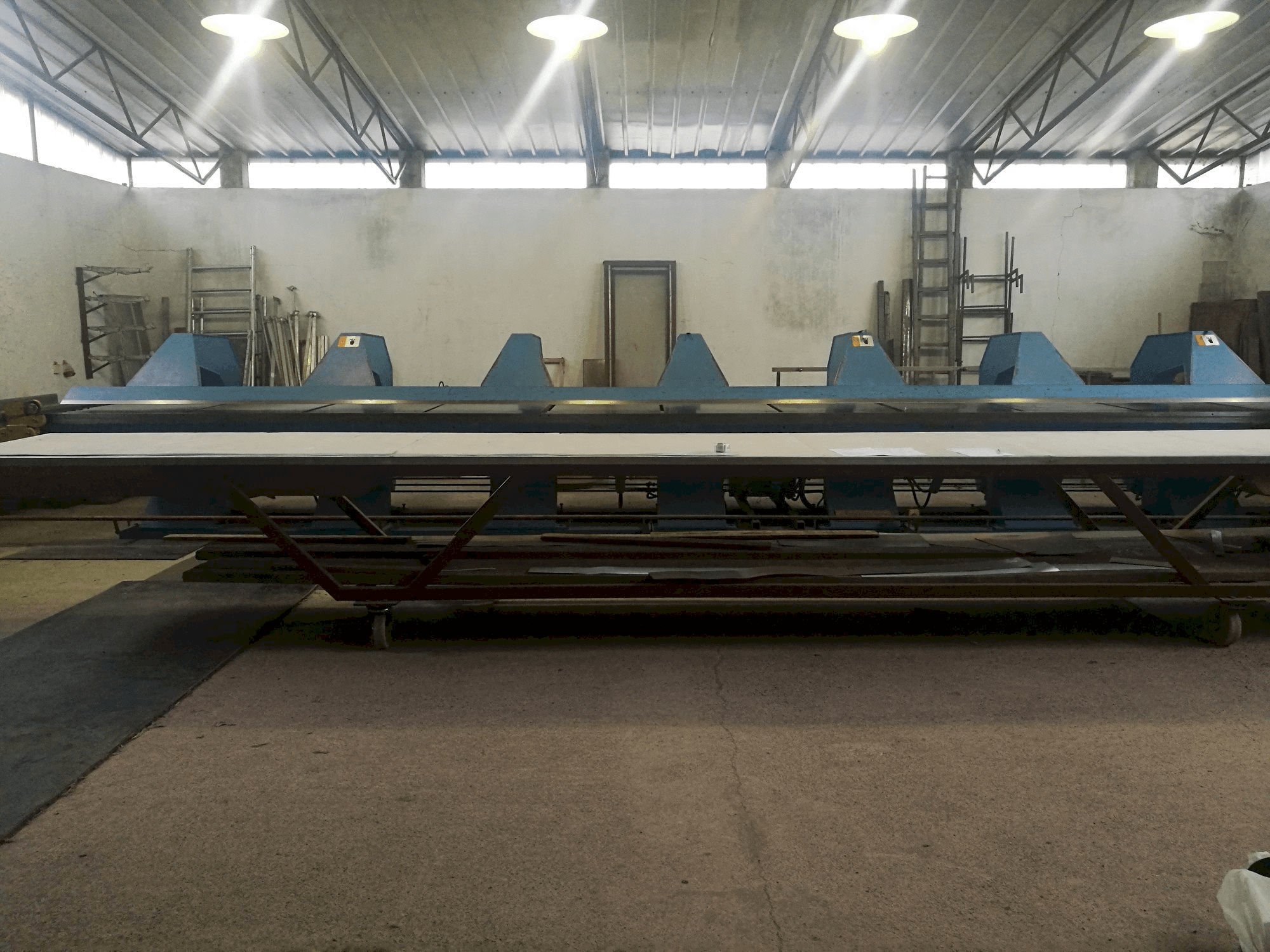 Front view of Jorns Norma Line 125 SM CNC 400-10 machine
