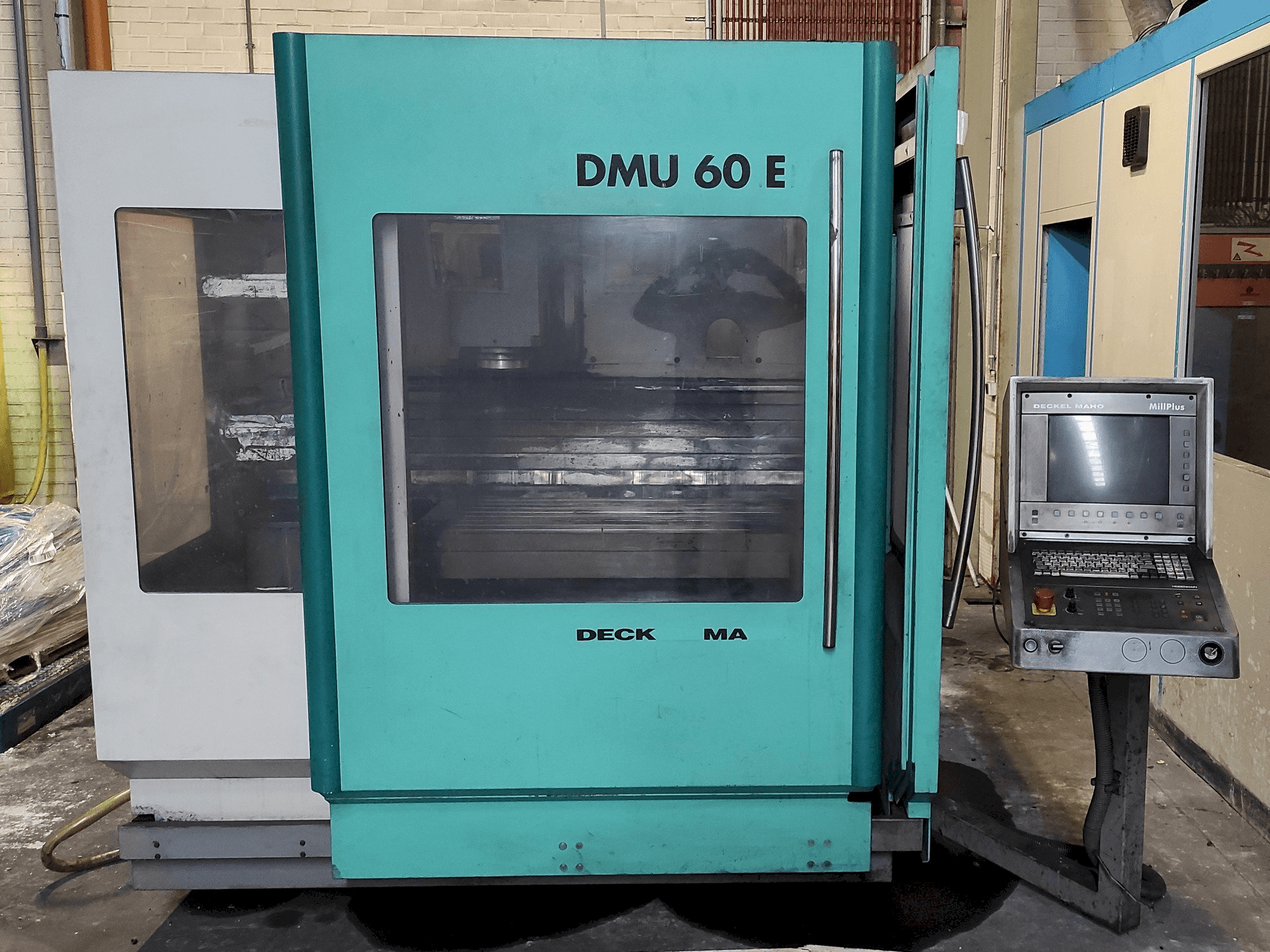 Front view of DECKEL MAHO DMU 60 E machine