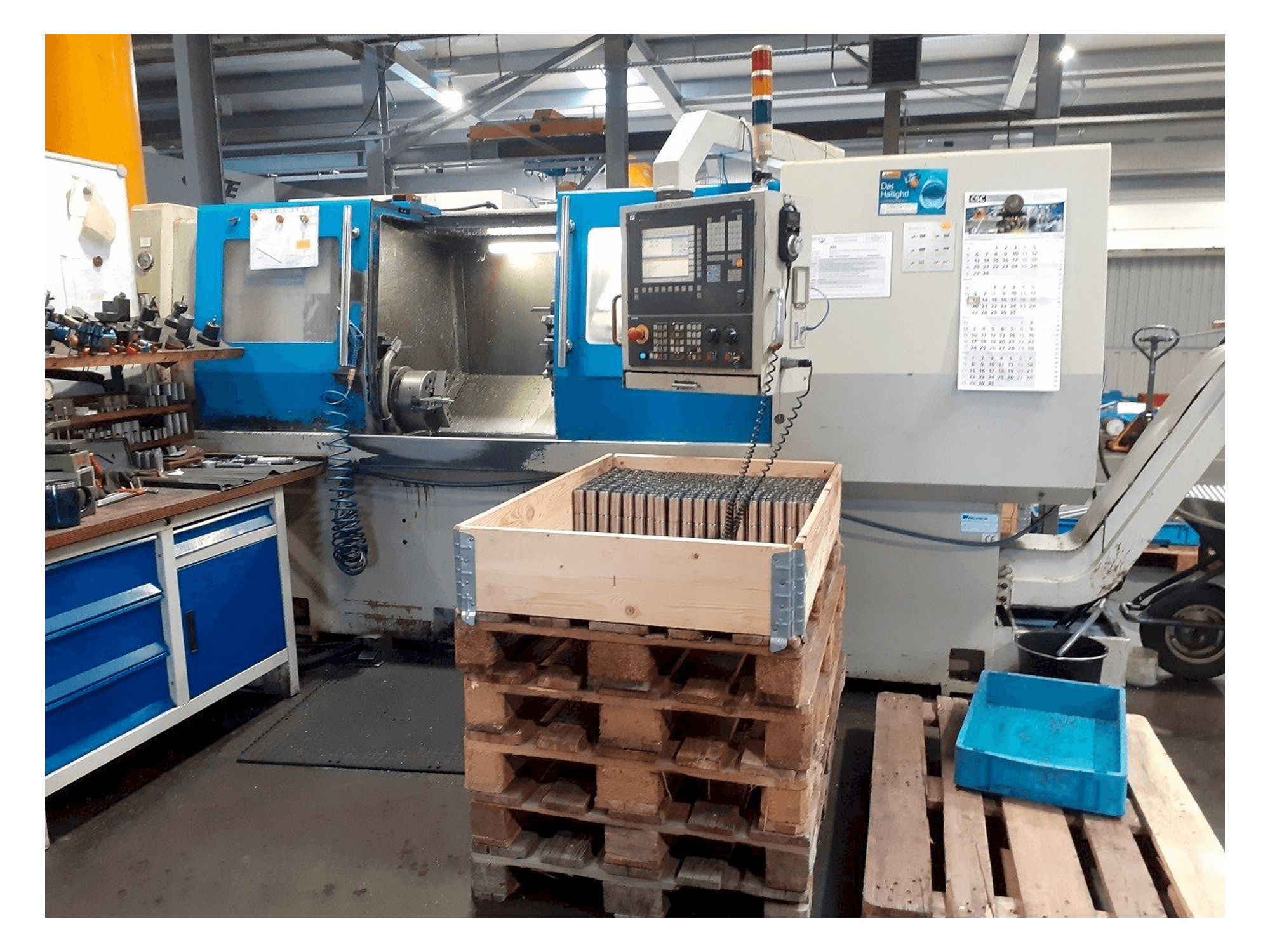 Front view of WAGNER Siemens WDS 560x1250 machine