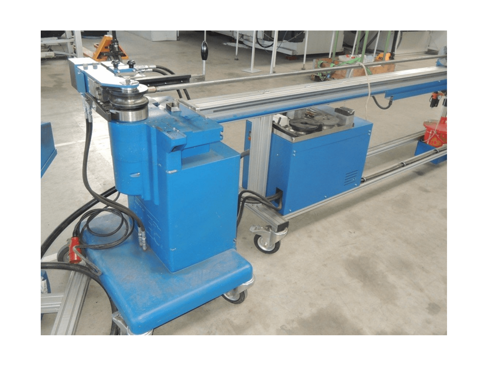 Front view of JUTEC 5030 machine