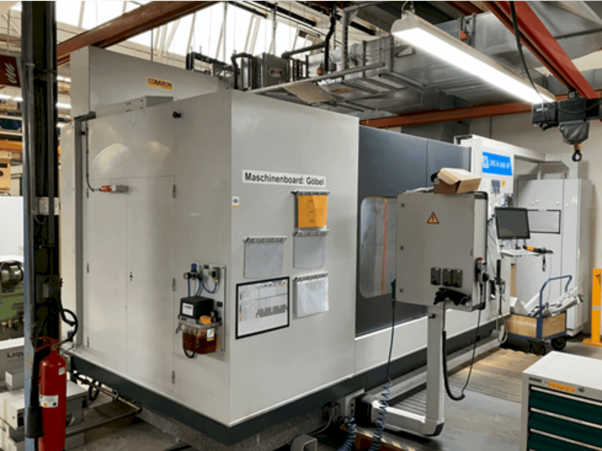 Front view of Willi Göbel GRS-III-2400-SP machine