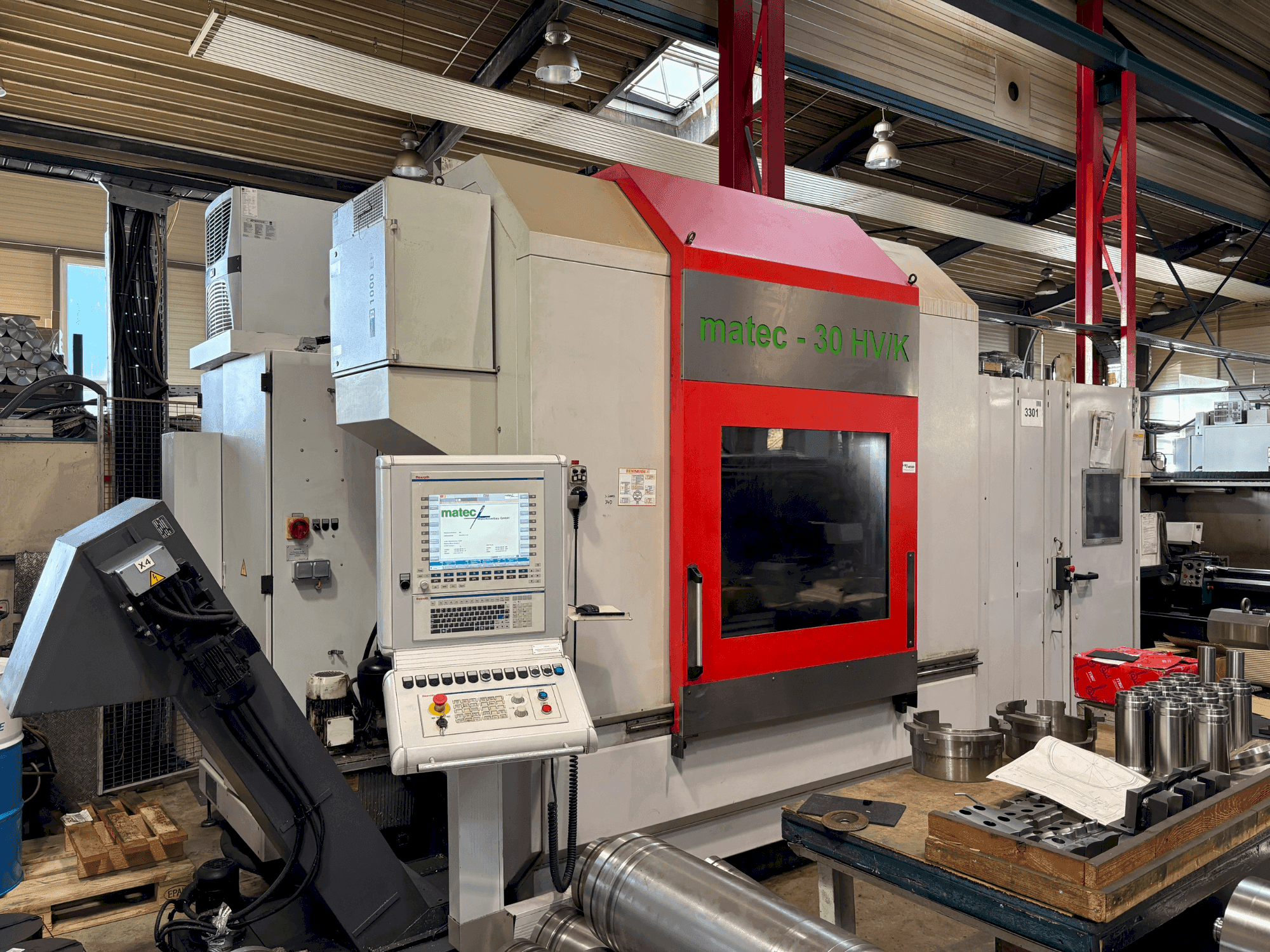 Front view of Matec MATEC 30 HV/K machine