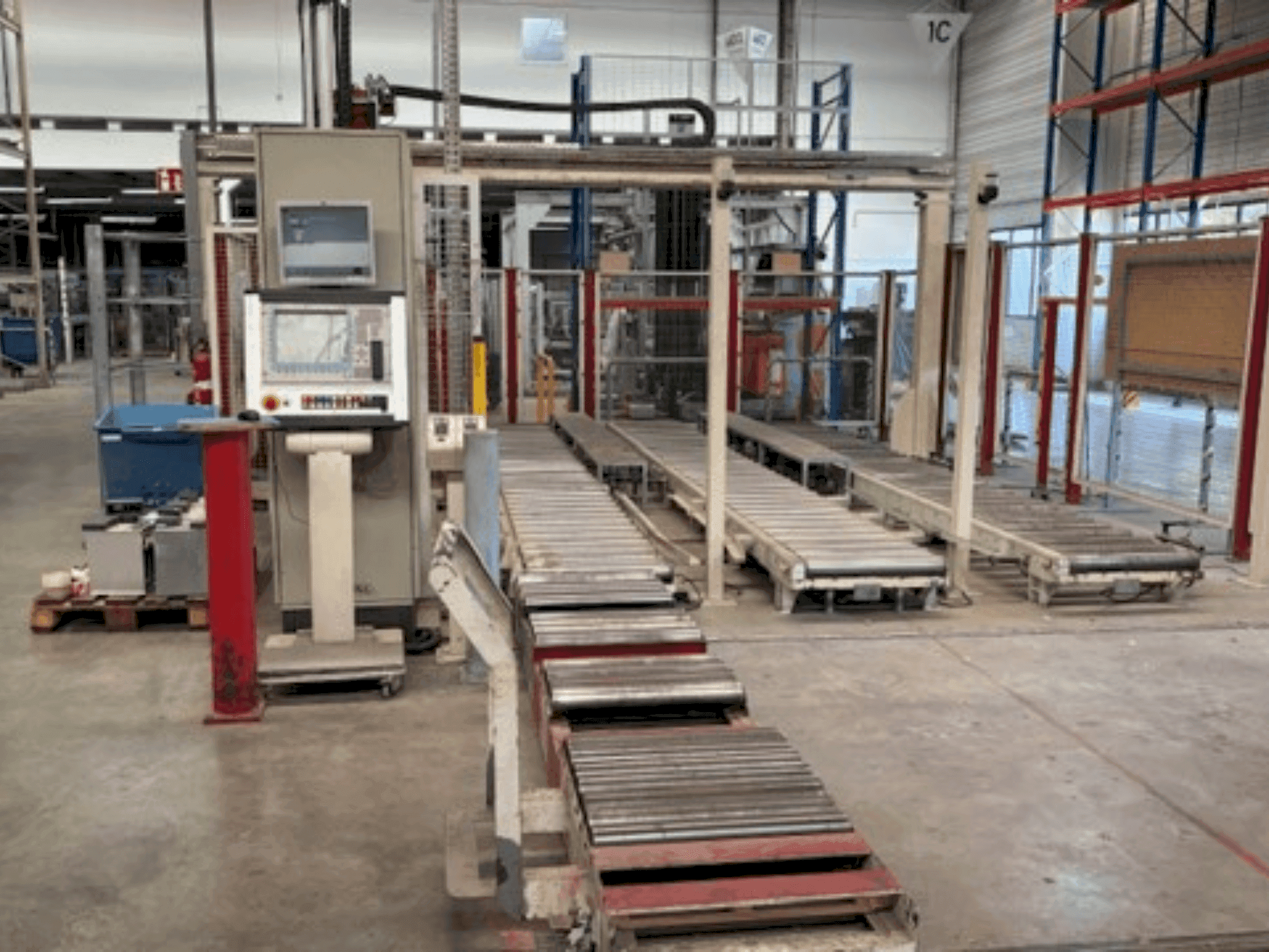 Front view of LIGMATECH MAW/Nottmeyer, Ligmatech machine