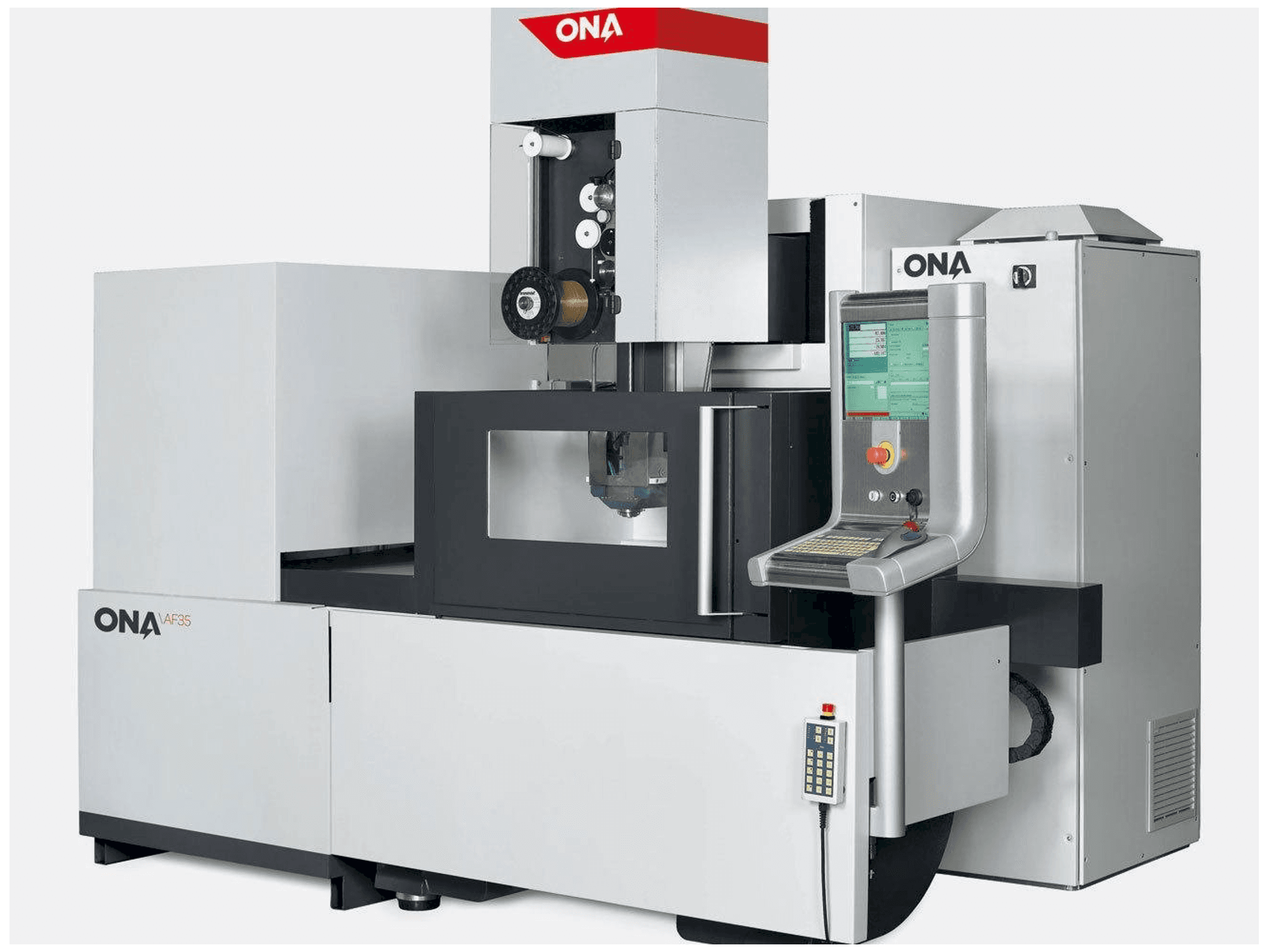 Front view of ONA AF35 machine