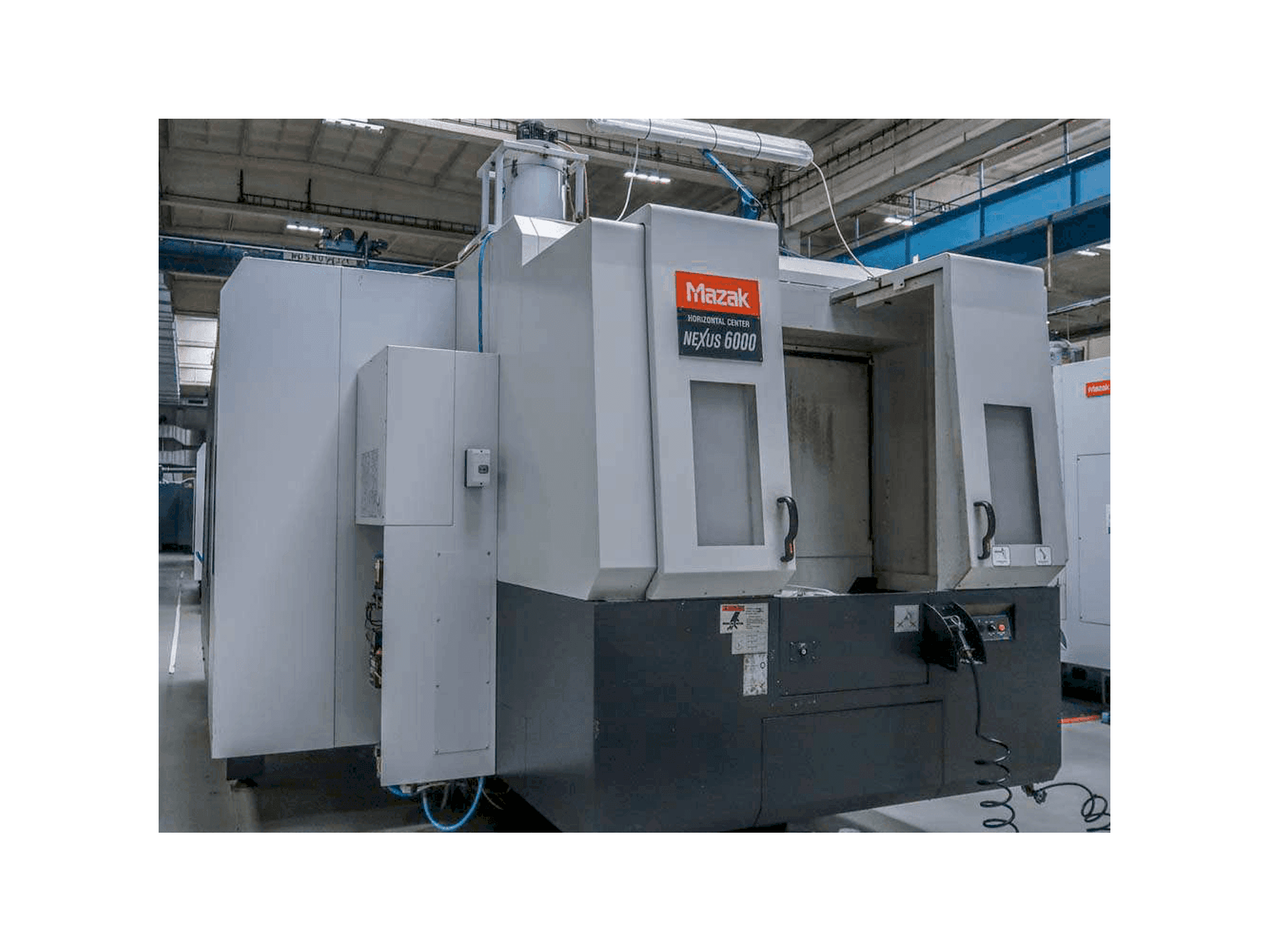 Front view of Mazak NEXUS HCN 6000 machine