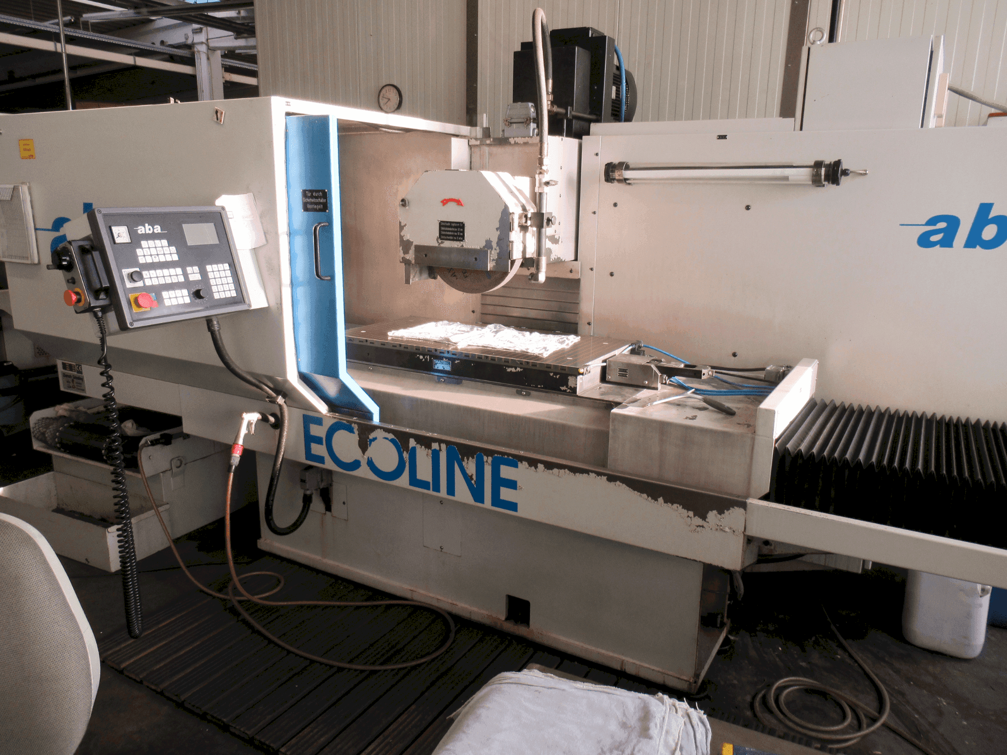 Front view of ABA EL 1006 machine
