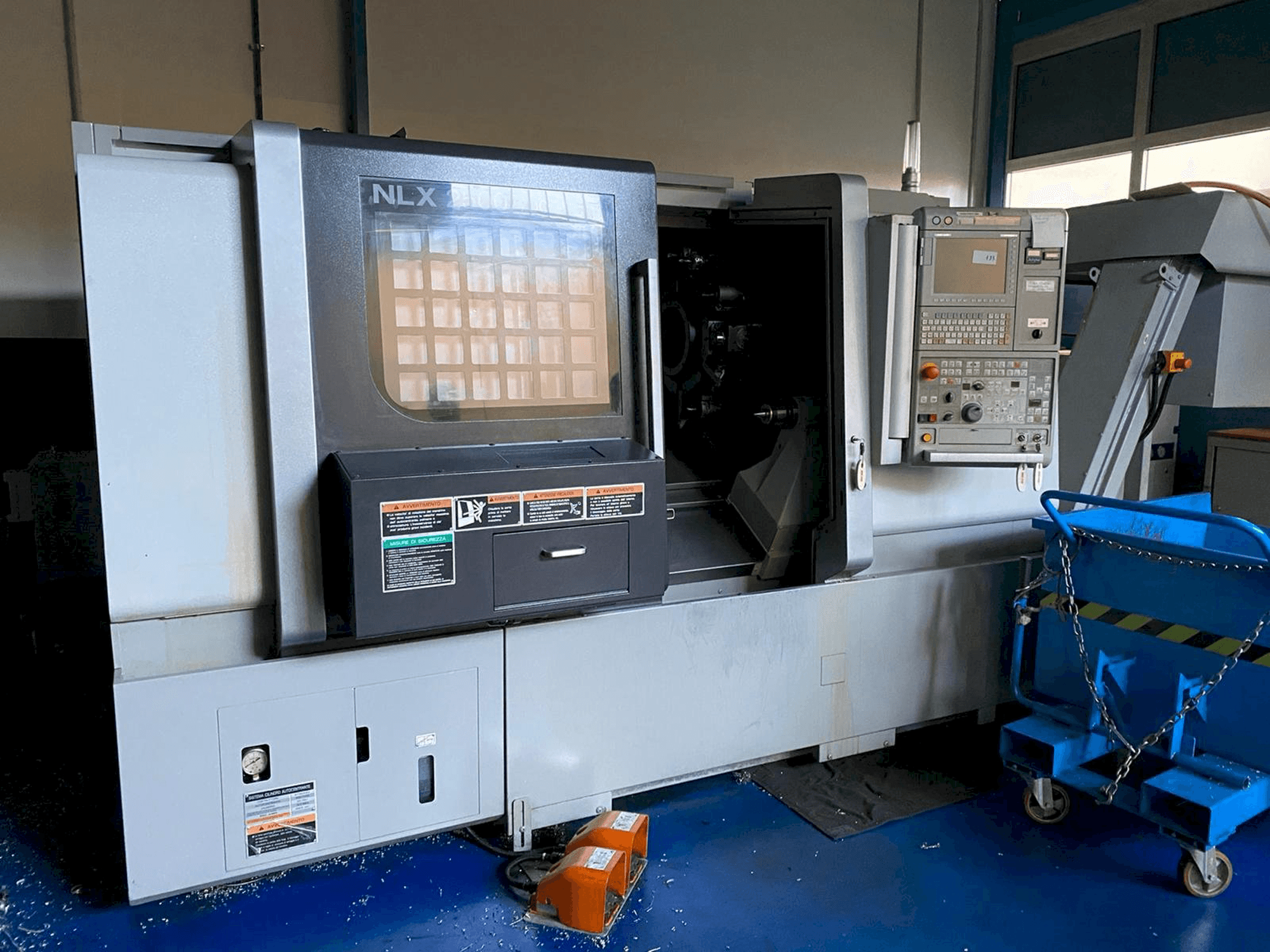 Front view of MORI SEIKI NLX 2500/MC700 machine
