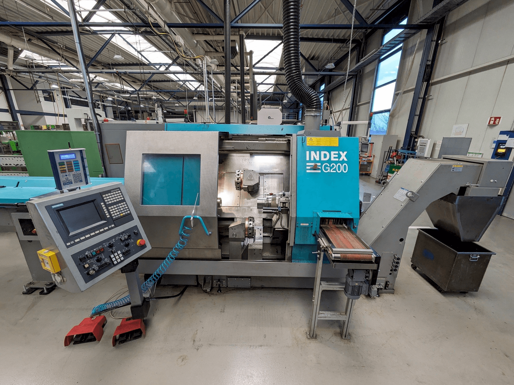 Front view of Index G200 YB RATIOLINE machine