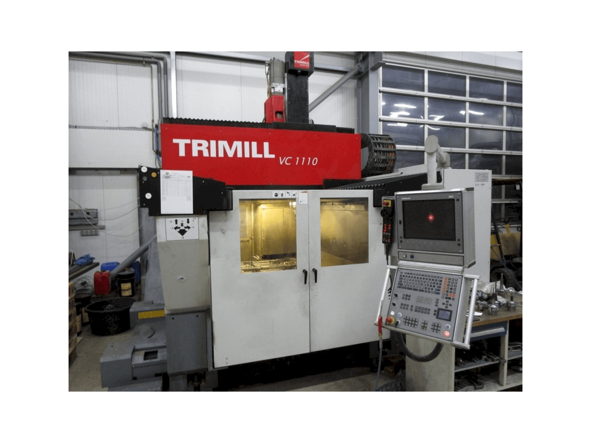 Front view of TRIMILL VC1110 machine