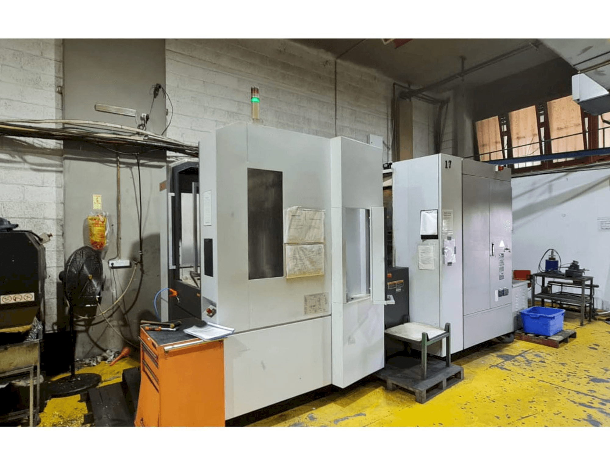 Front view of MORI SEIKI NH-5000 / 40DCG machine