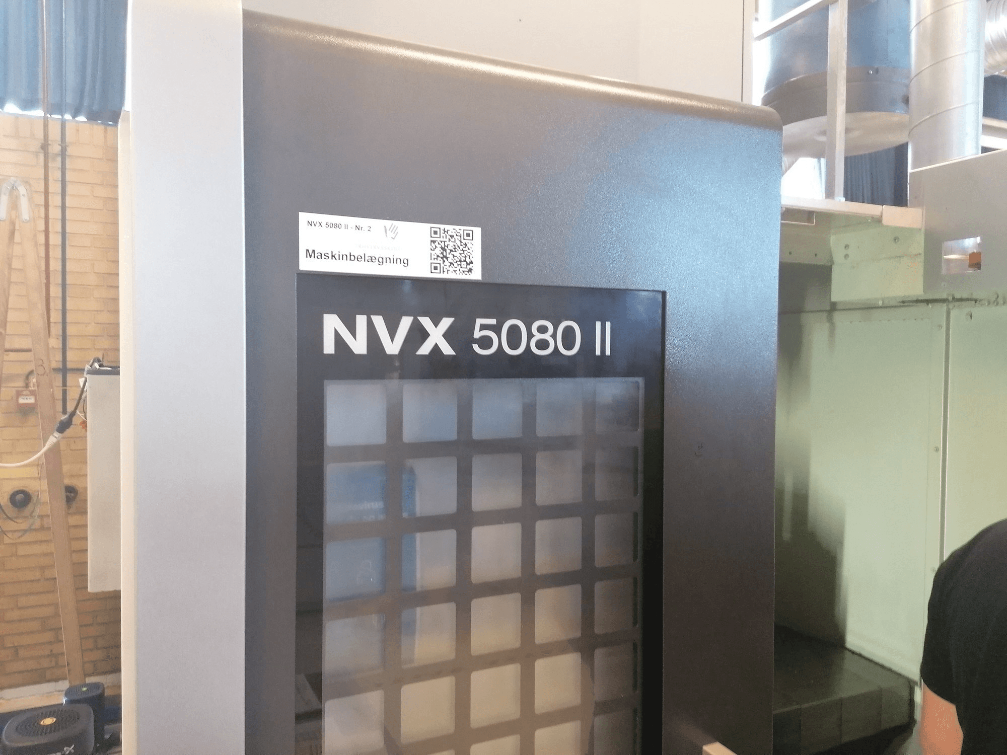 Left view of DMG MORI NVX 5080II machine