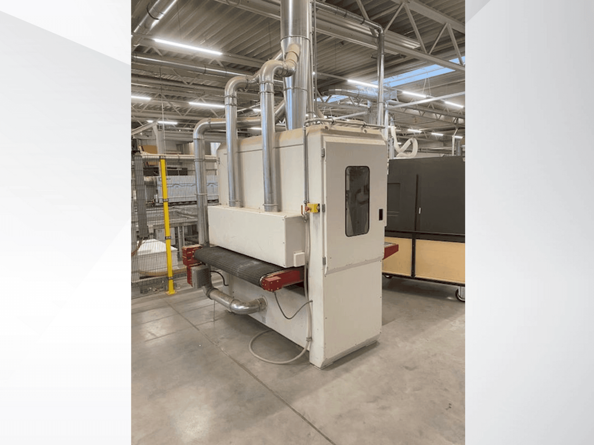 Front view of WEBER LCE-2000-S-S1350 machine