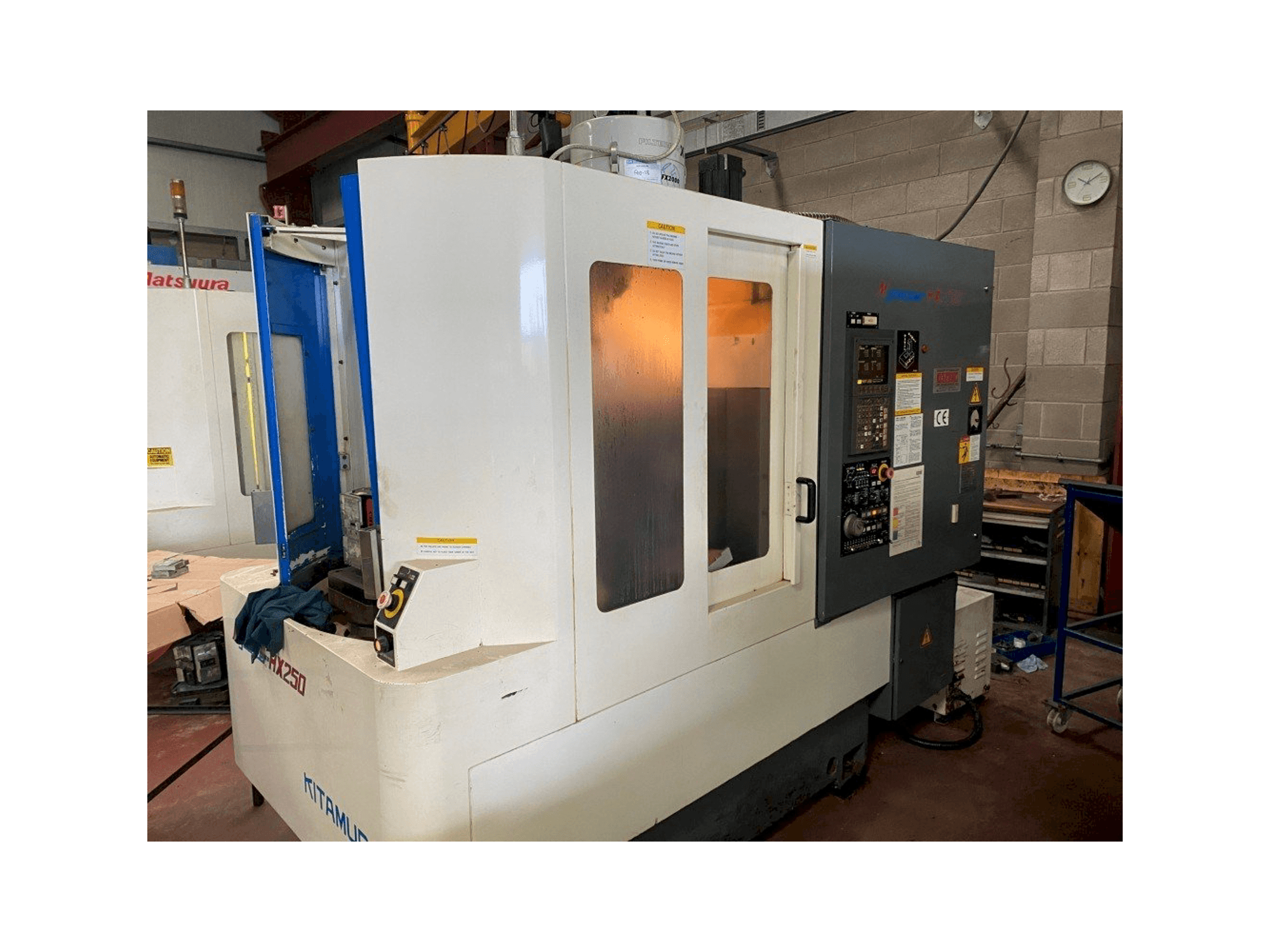 Front view of Kitamura Mycenter HX250 machine