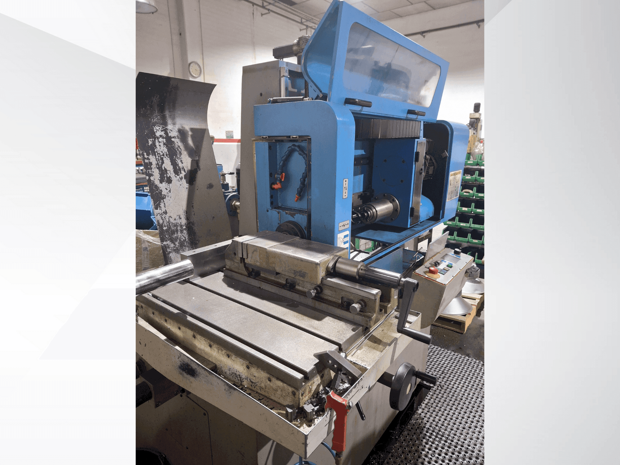 Front view of IXION TL 1.1 machine