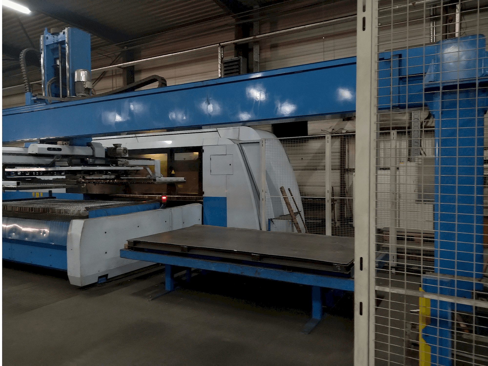 Front view of Finn-Power Laser L6-BL machine