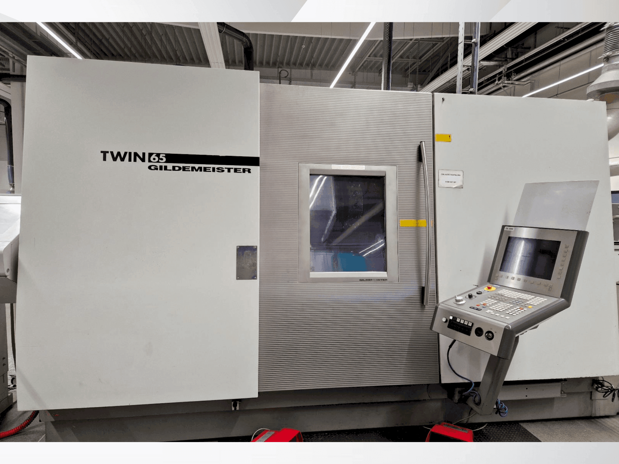 Front view of Gildemeister TWIN 65 (2004) machine