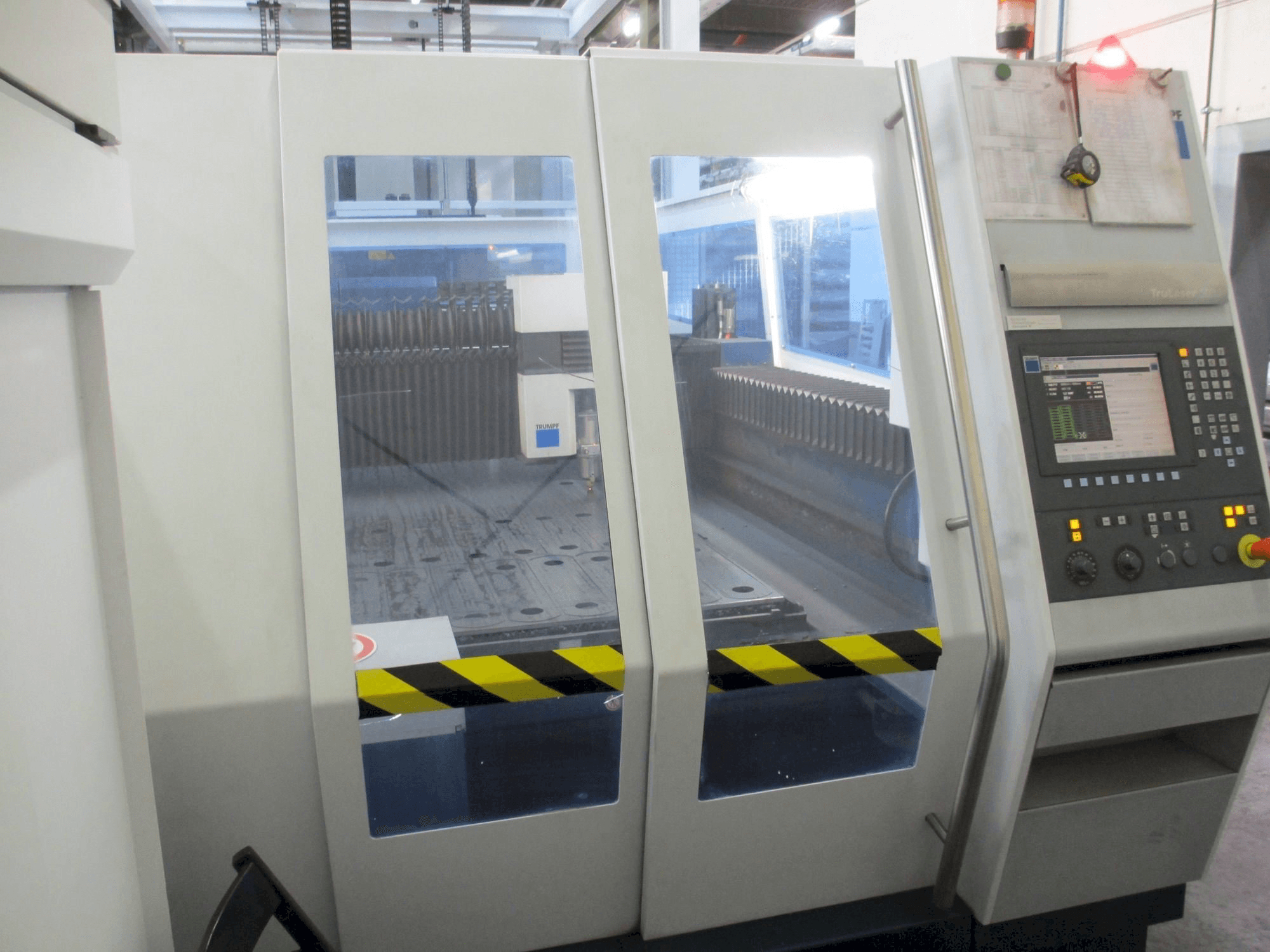Front view of Trumpf TruLaser 5030 machine