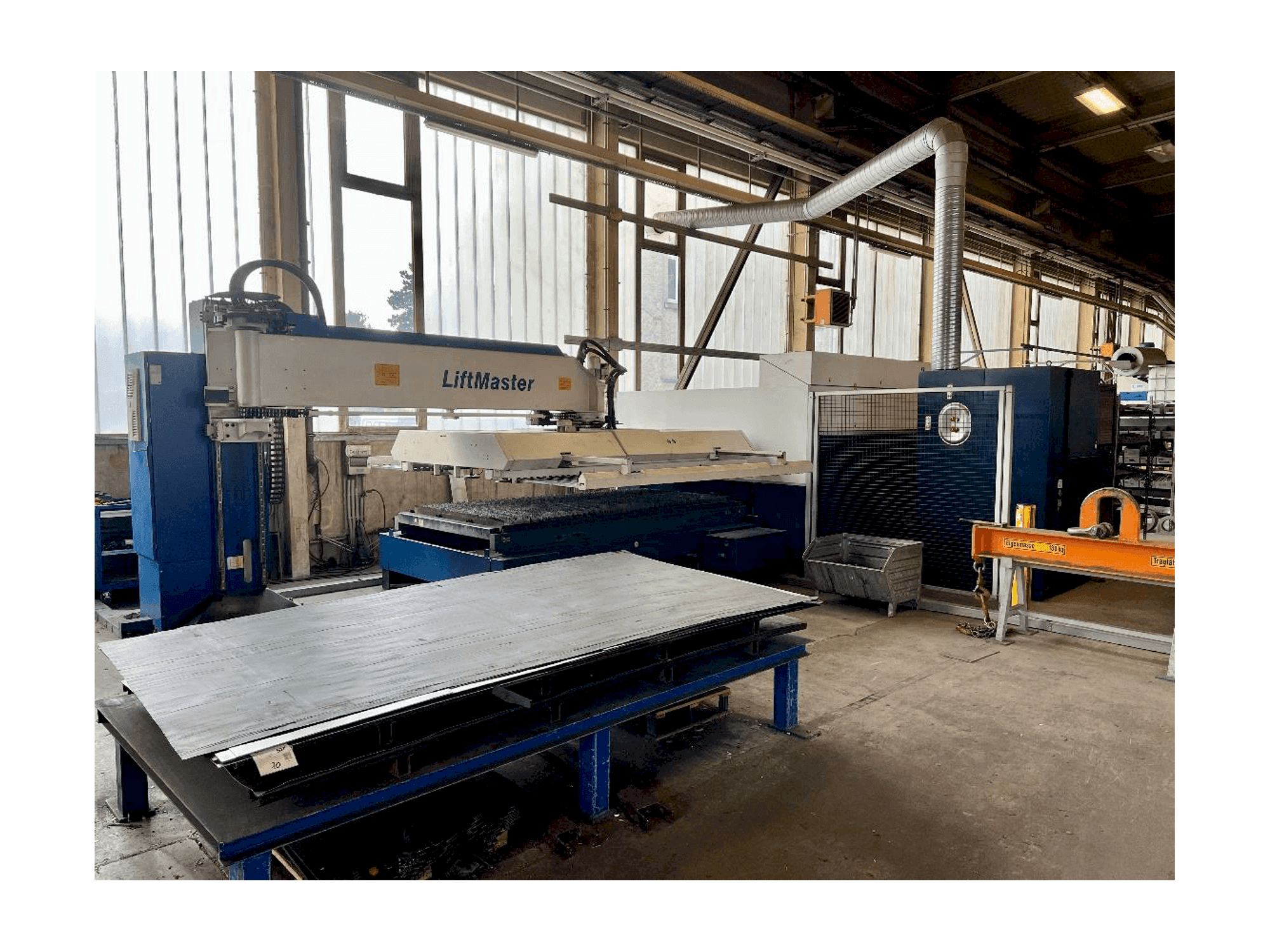 Front view of TRUMPF TruLaser 3030 Fiber machine