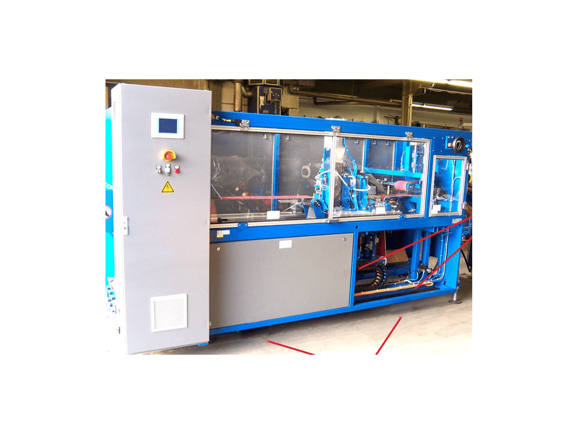 Left view of BASTON TSQ-P-503-S-100 Machine