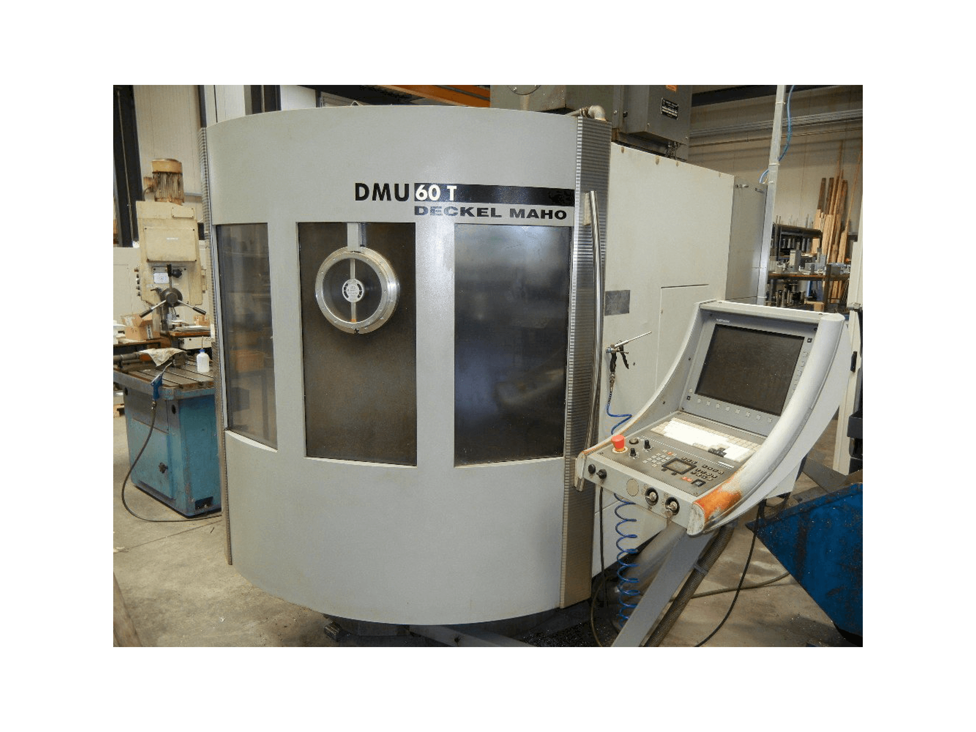 Front view of DECKEL MAHO DMU 60 T machine