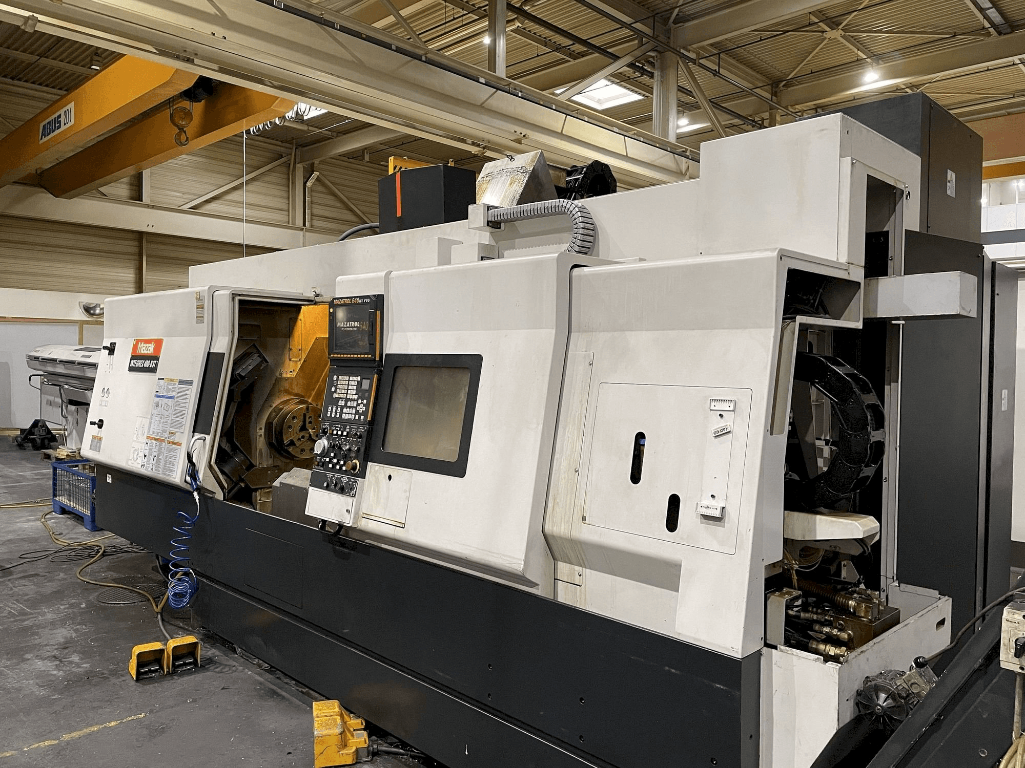 Front view of Mazak Integrex 400 III ST machine