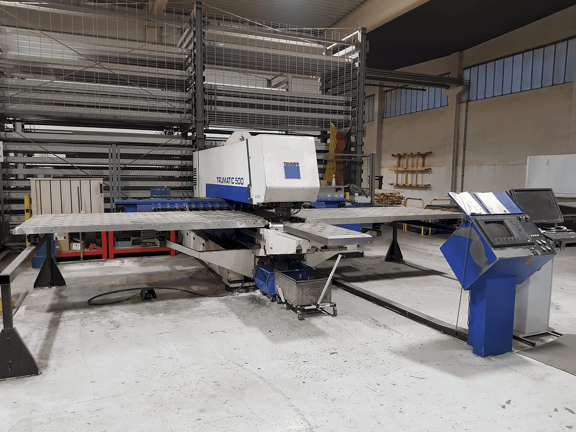 Front view of Trumpf Trumatic 500 Machine