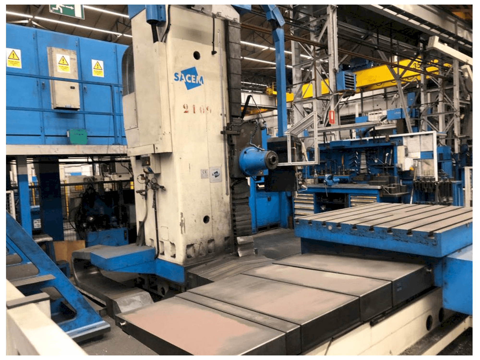 Front view of Sacem MSMG - XC/110-C/N machine