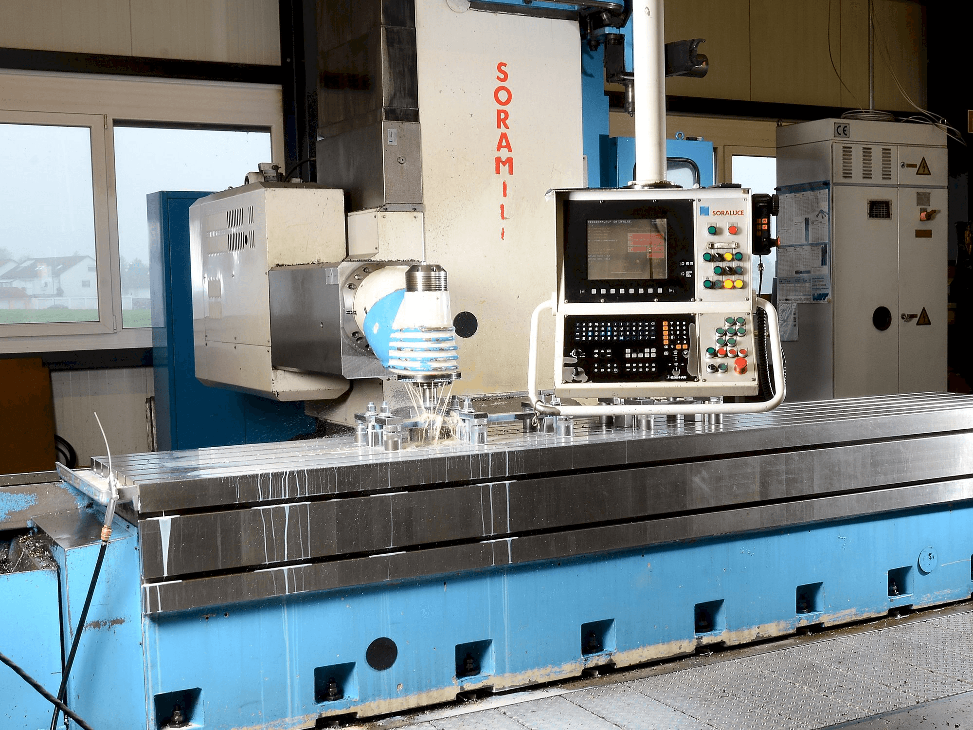 Front view of Soraluce Soramill SL 4000 machine