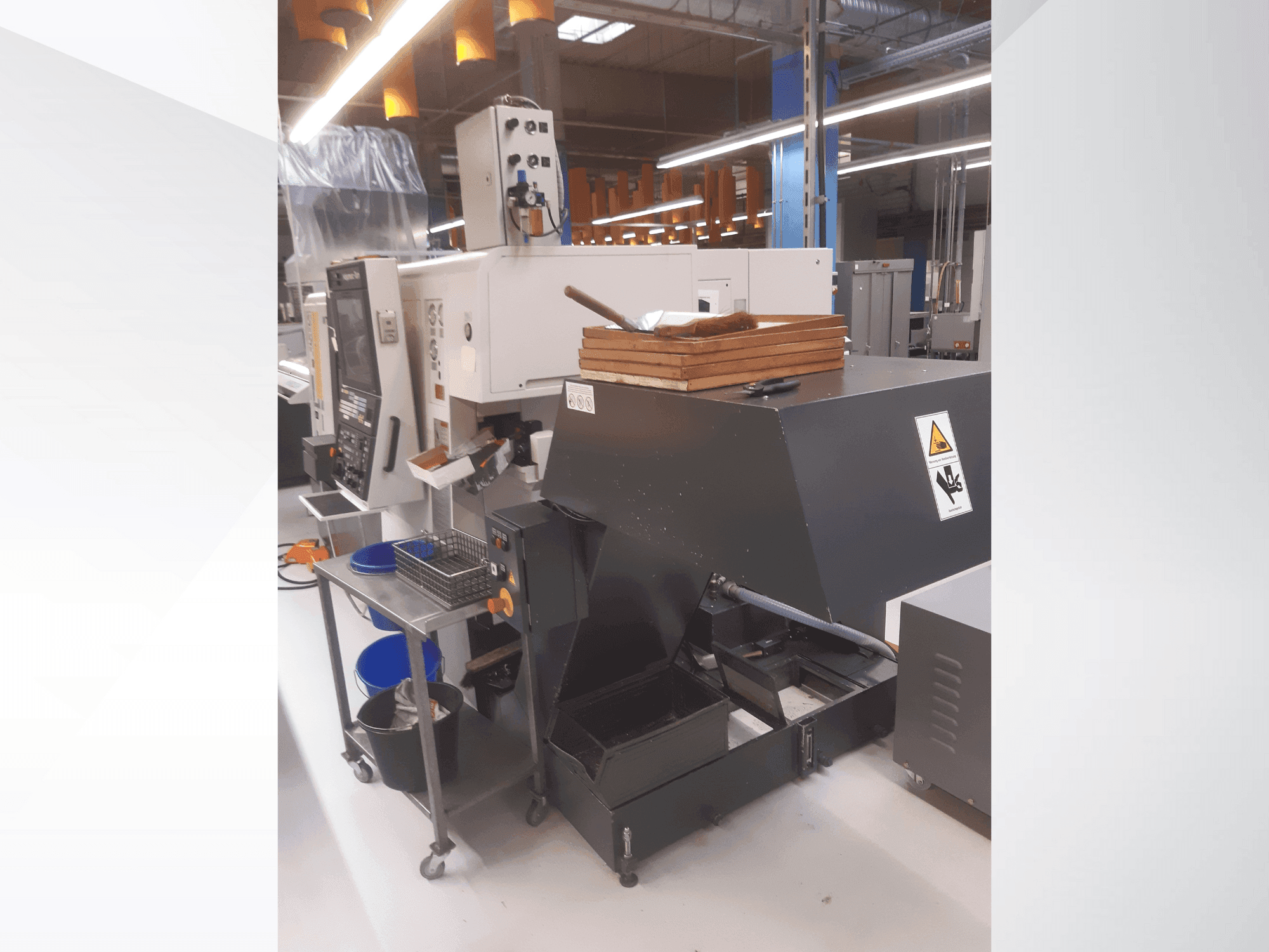 Front view of NAKAMURA WT 150 II machine