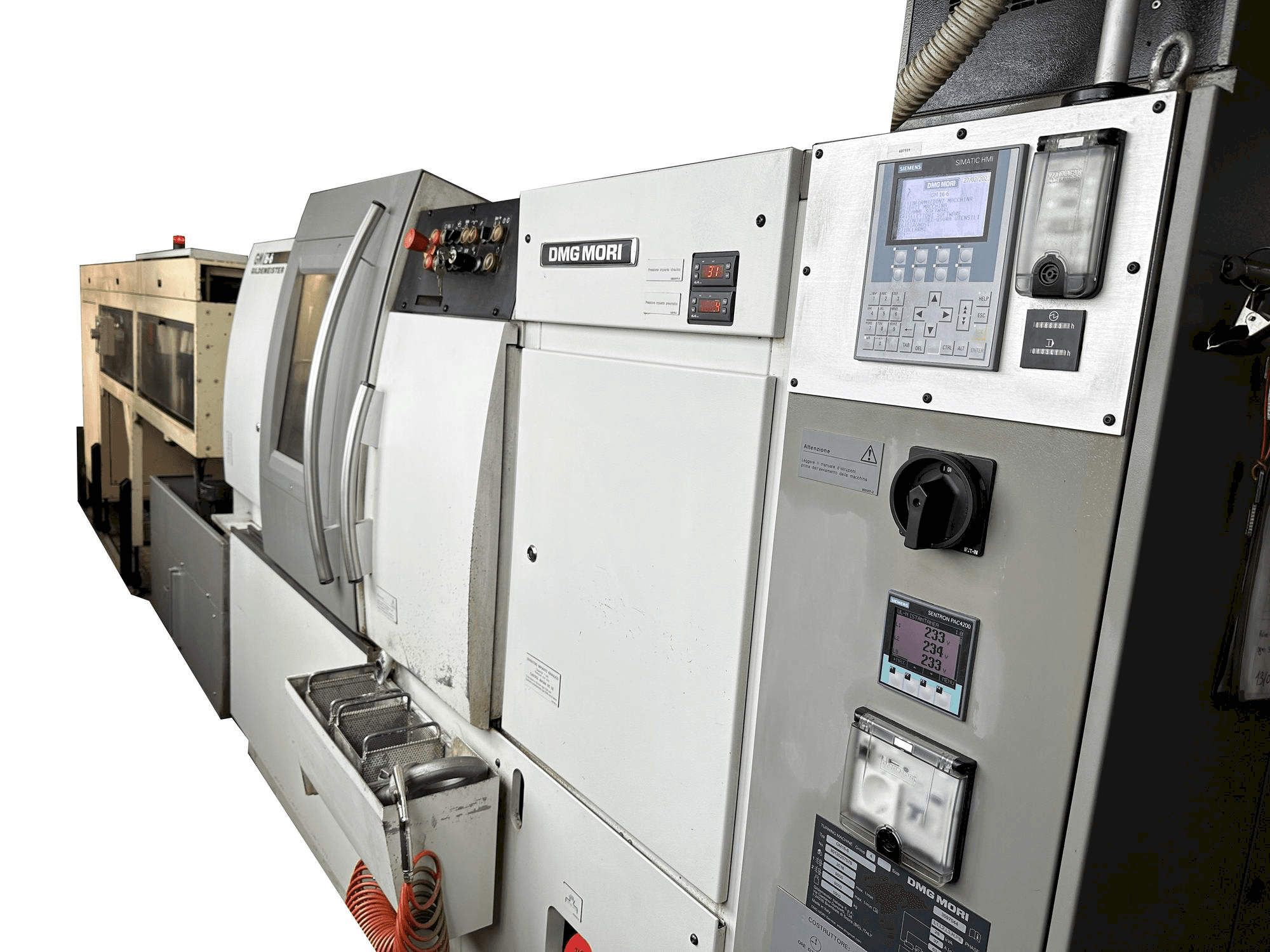 Front view of DMG MORI GILDEMEISTER GM 16-6AC machine