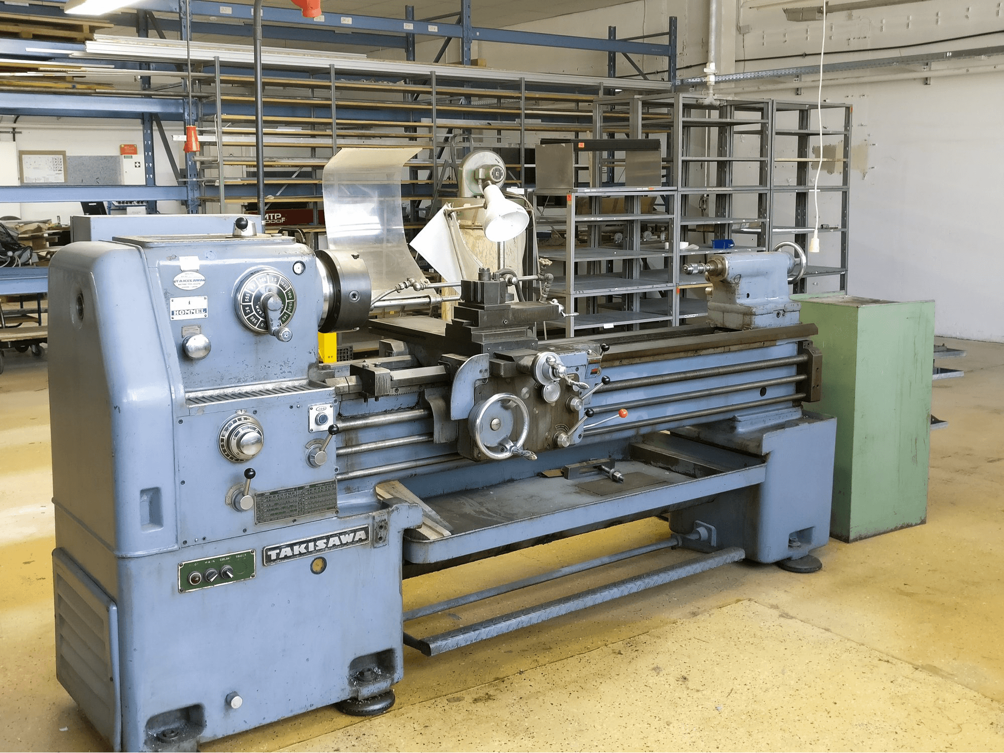 Left view of Takisawa TAL-510 Machine