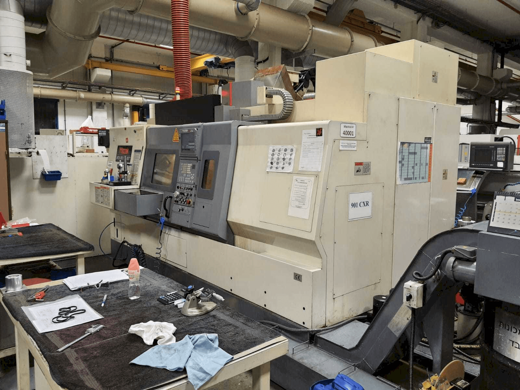 Front view of Mazak Integrex 200-3ST machine