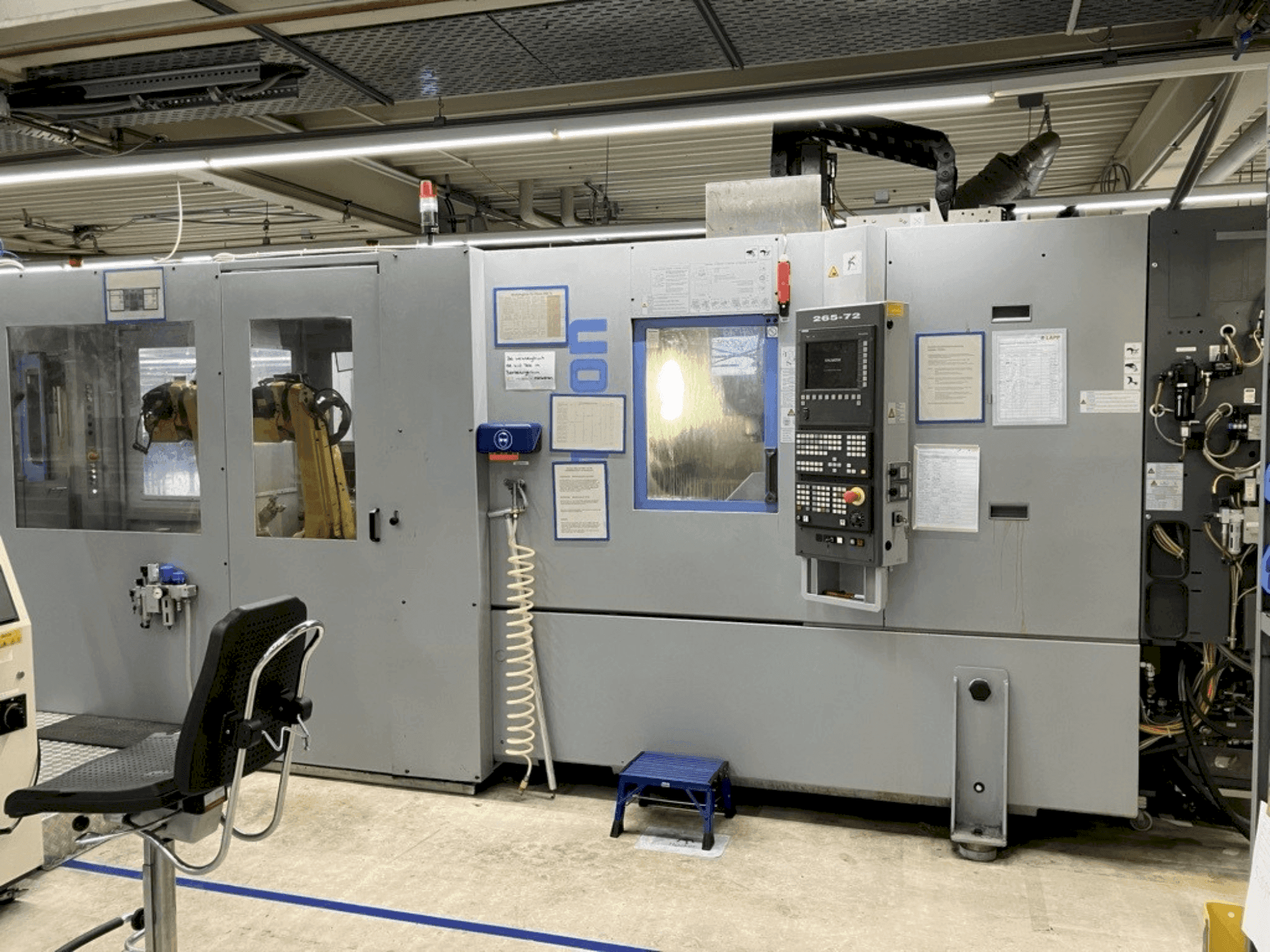 Front view of CHIRON FZ 12 KW machine