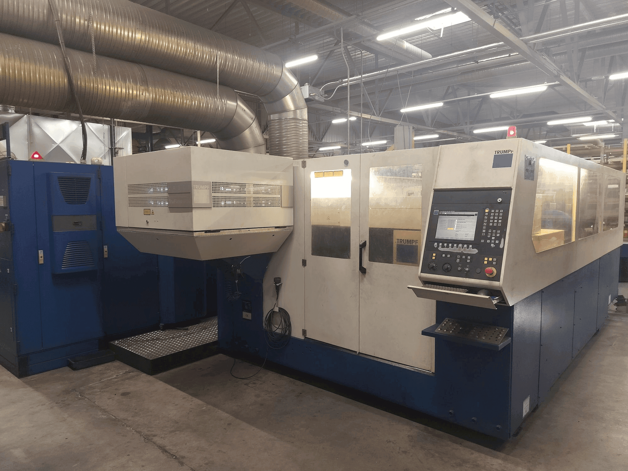 Front view of TRUMPF Trulaser 3030 (2008) machine