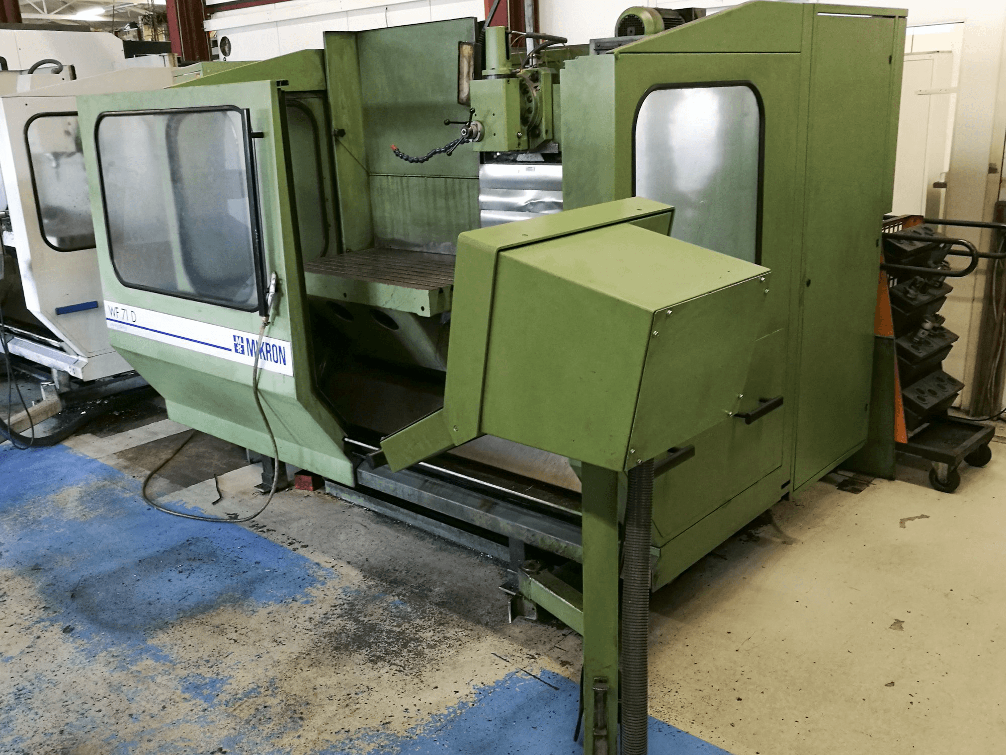 Right view of Mikron WF-71 D Machine