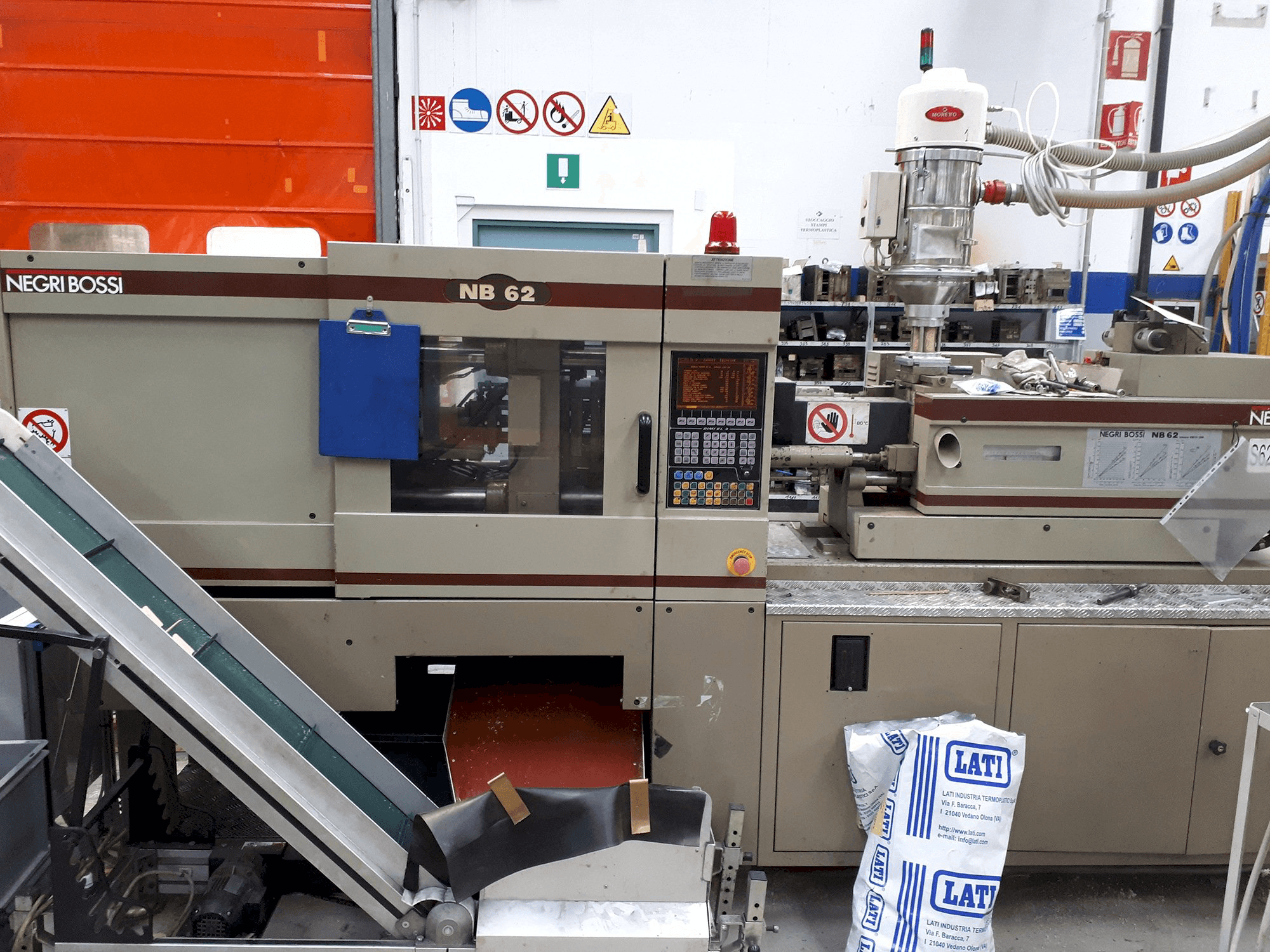 Front view of Negri Bossi NB 62 Machine