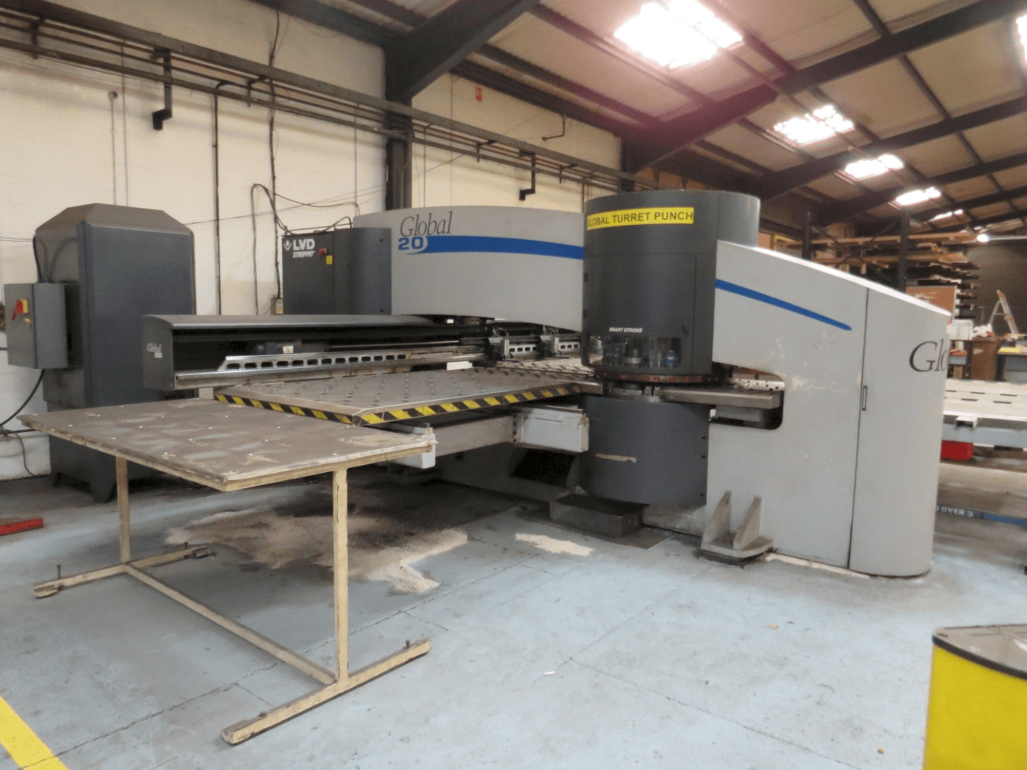 Front view of LVD Global 20 Strippit0 machine