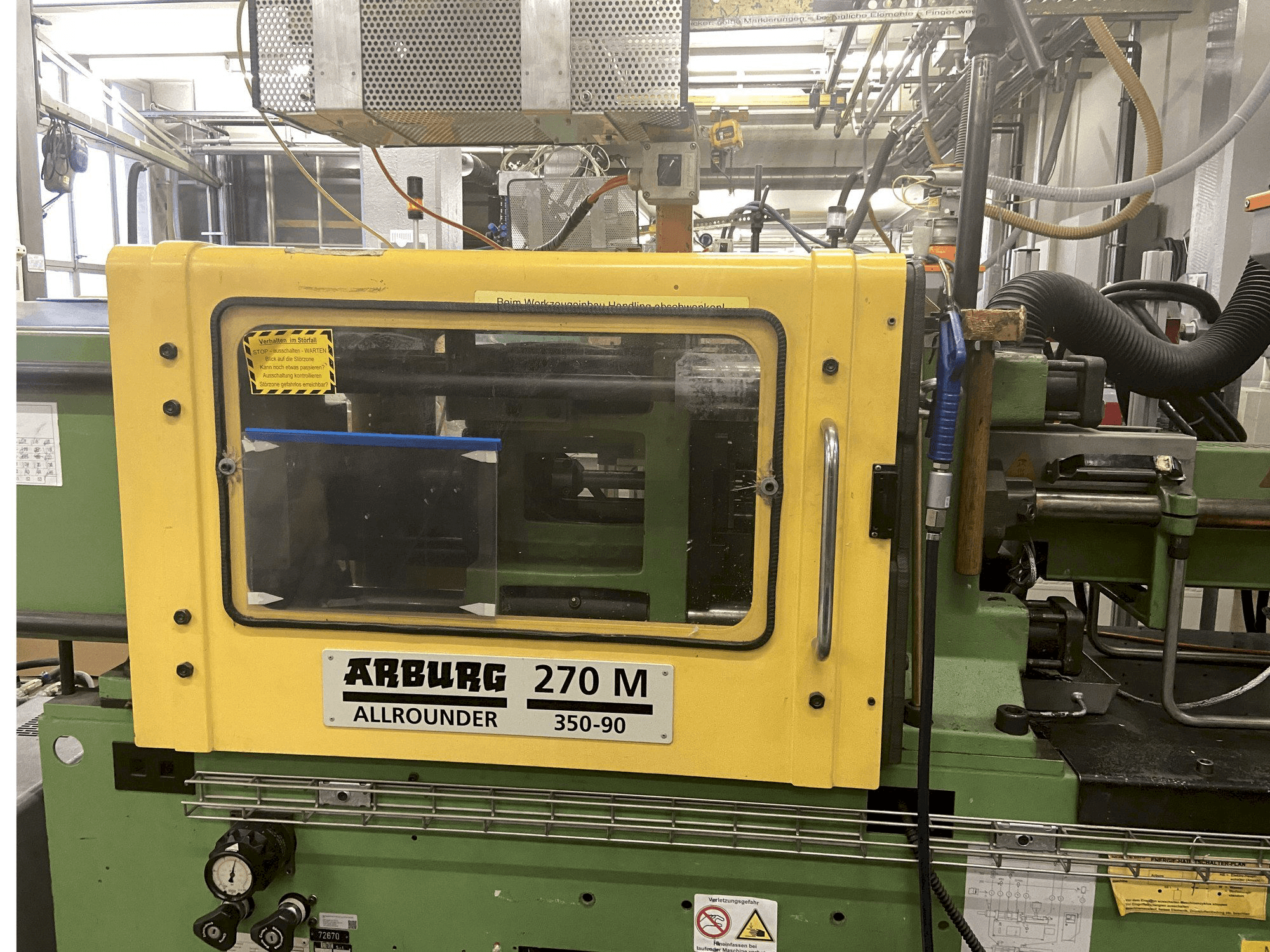 Front view of Arburg ALLROUNDER 270 M 350 - 90 machine