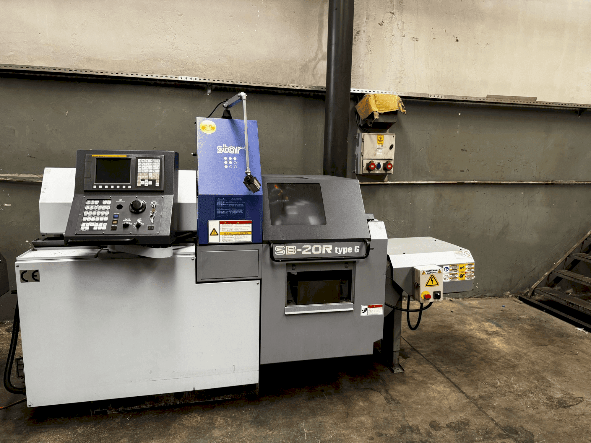 Front view of Star SB-20R type G machine