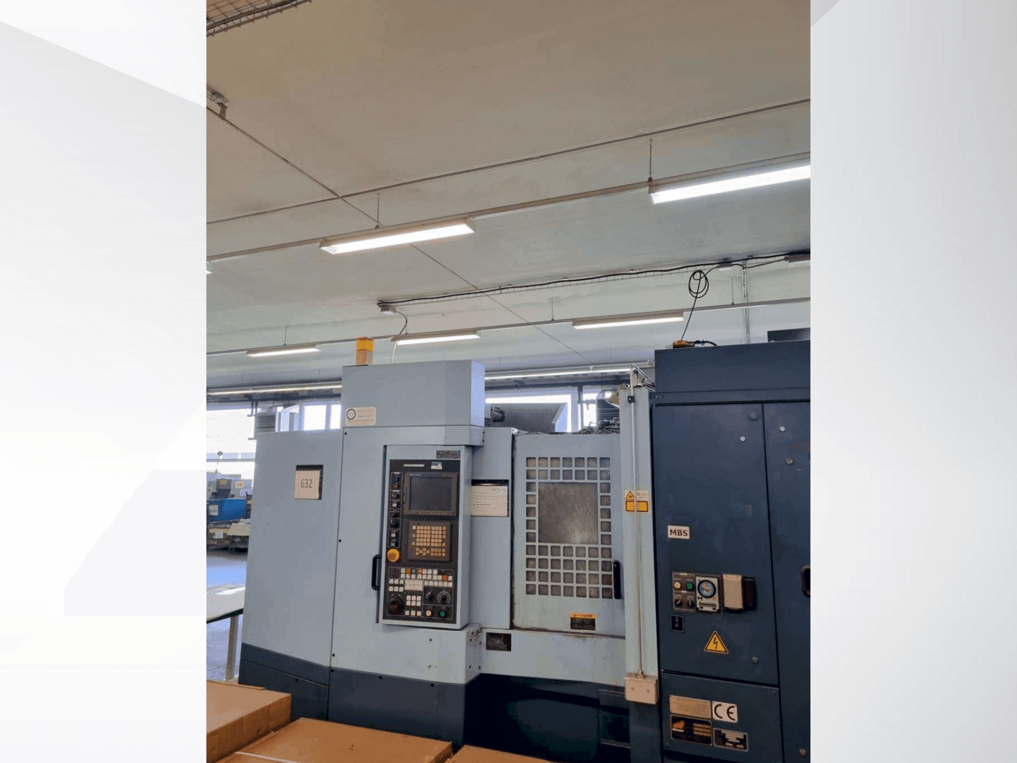 Front view of Matsuura H PLUS-405 machine
