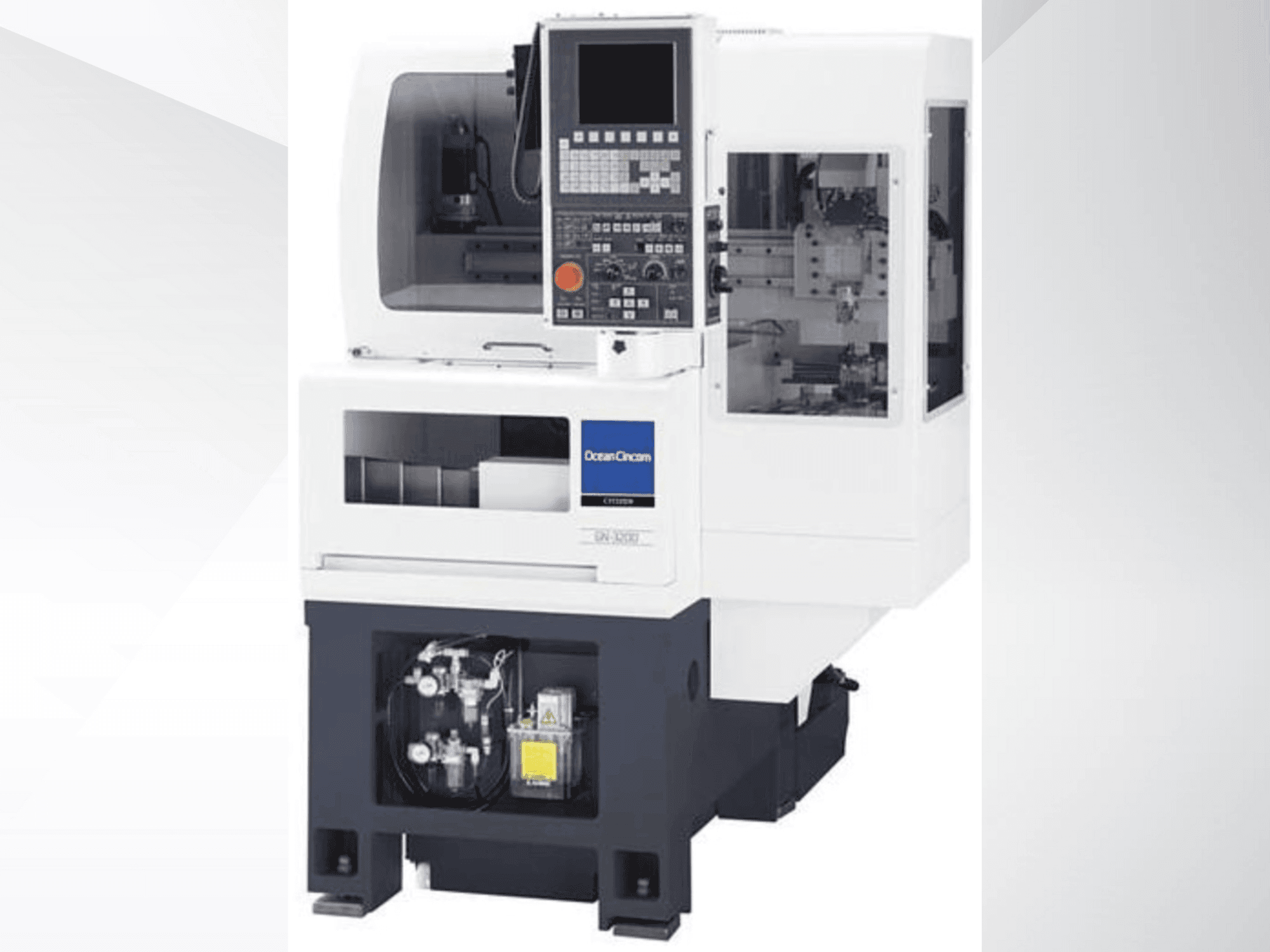 Front view of Miyano GN3200-2F2 machine