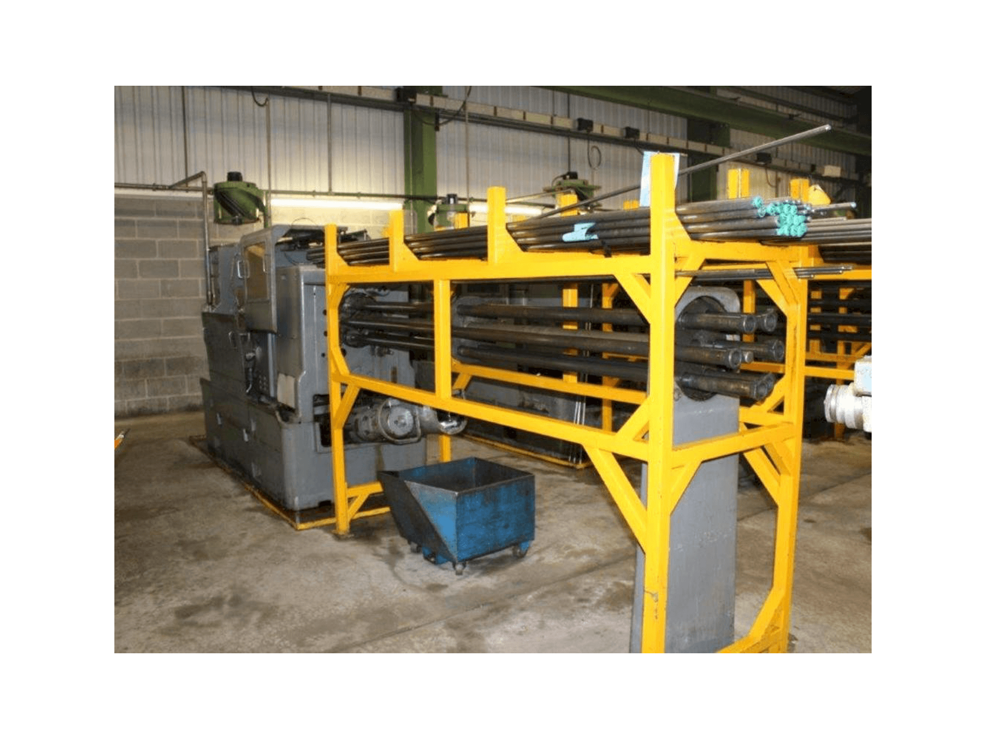 Front view of Wickman 1"-6 machine