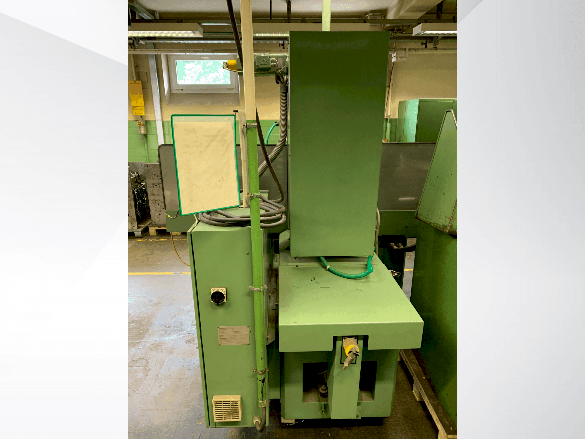Front view of ELB Optimat machine