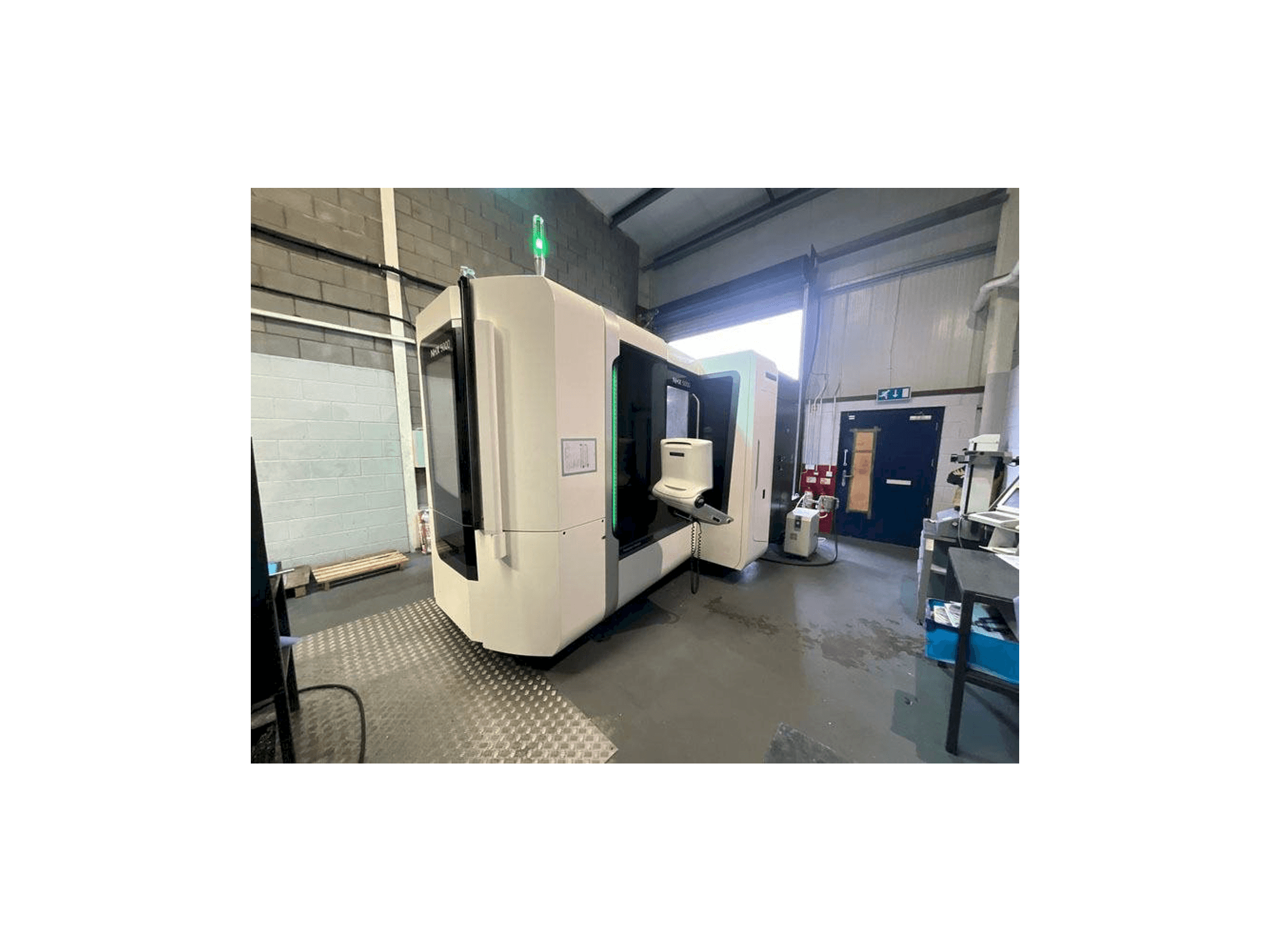 Front view of DMG MORI NHX 5000 machine