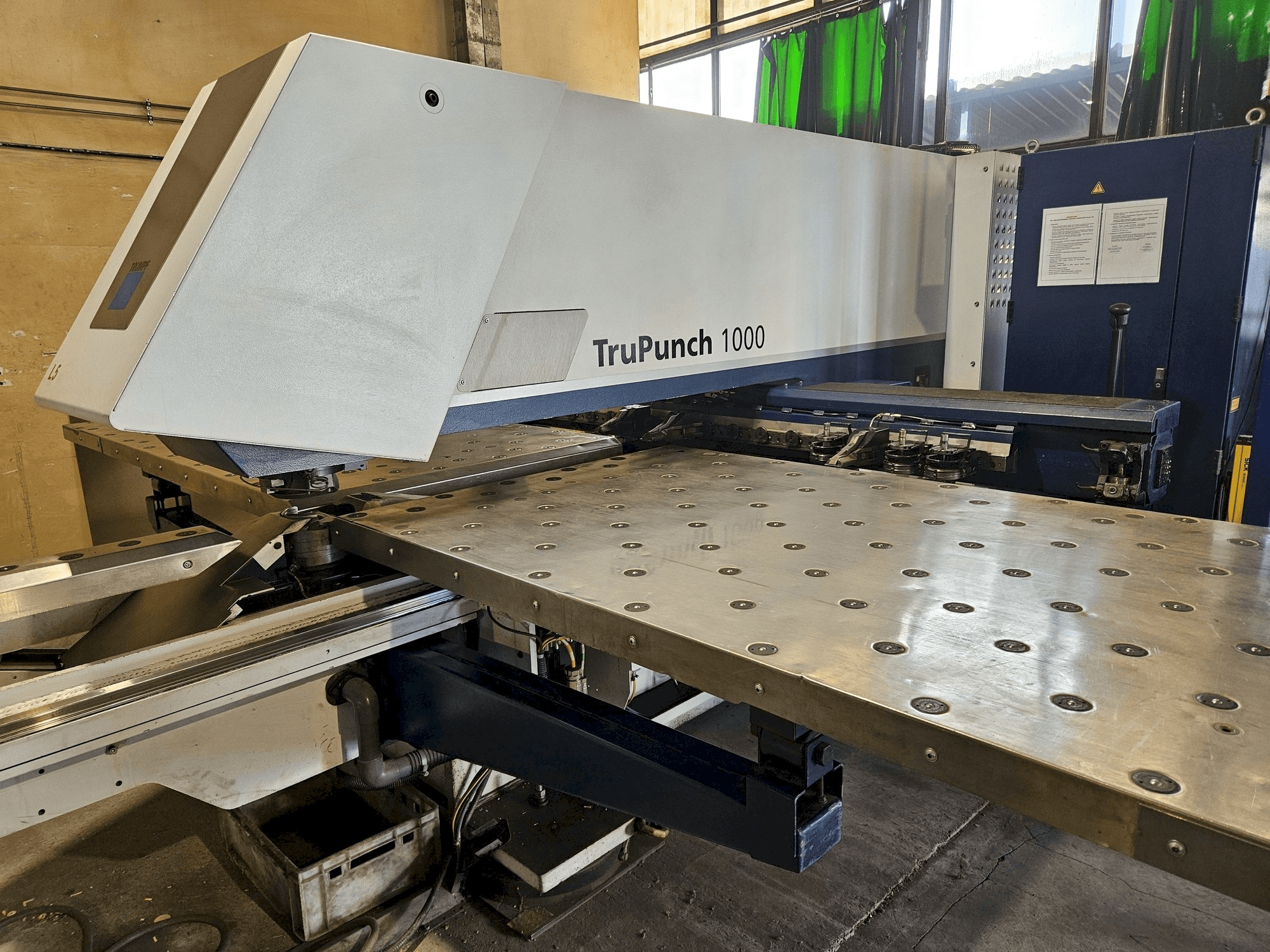 Front view of Trumpf TruPunch 1000 machine