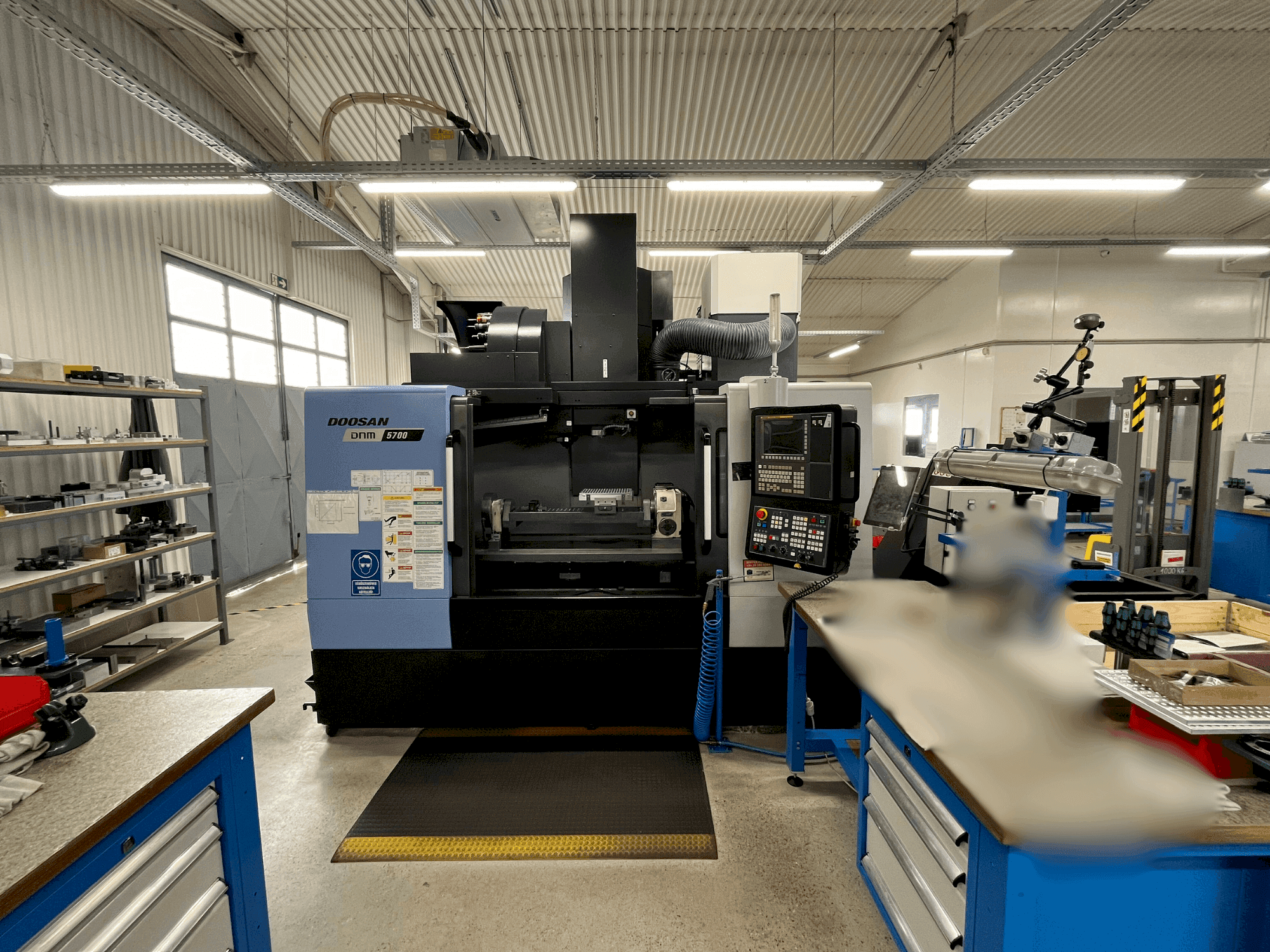 Front view of DOOSAN DNM 5700 machine