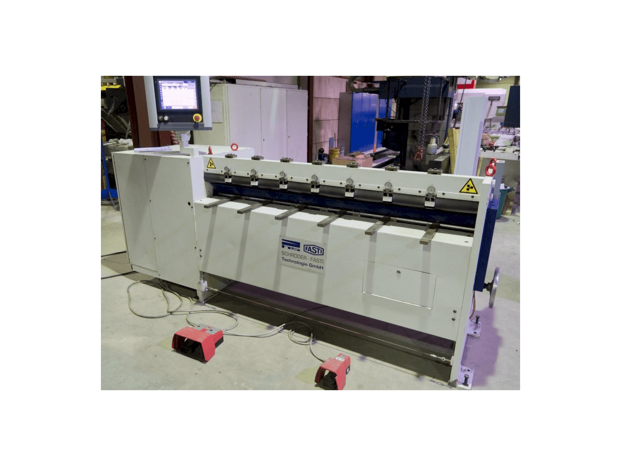 Front view of SCHRODER Fasti 145-18/075 machine