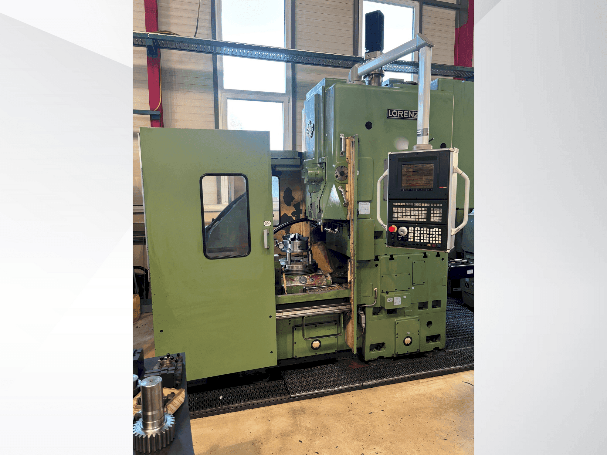 Front view of LORENZ LS 420 machine